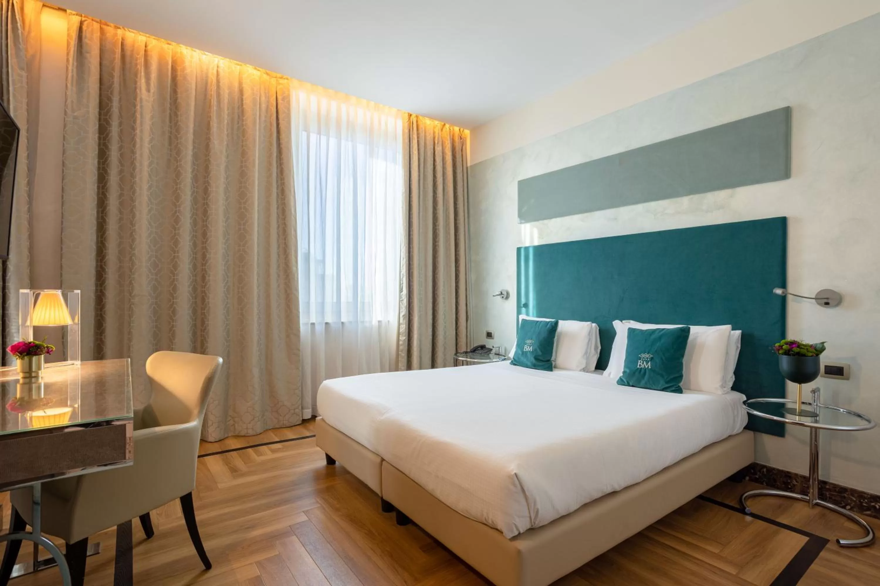 Bed in Bianca Maria Palace Hotel