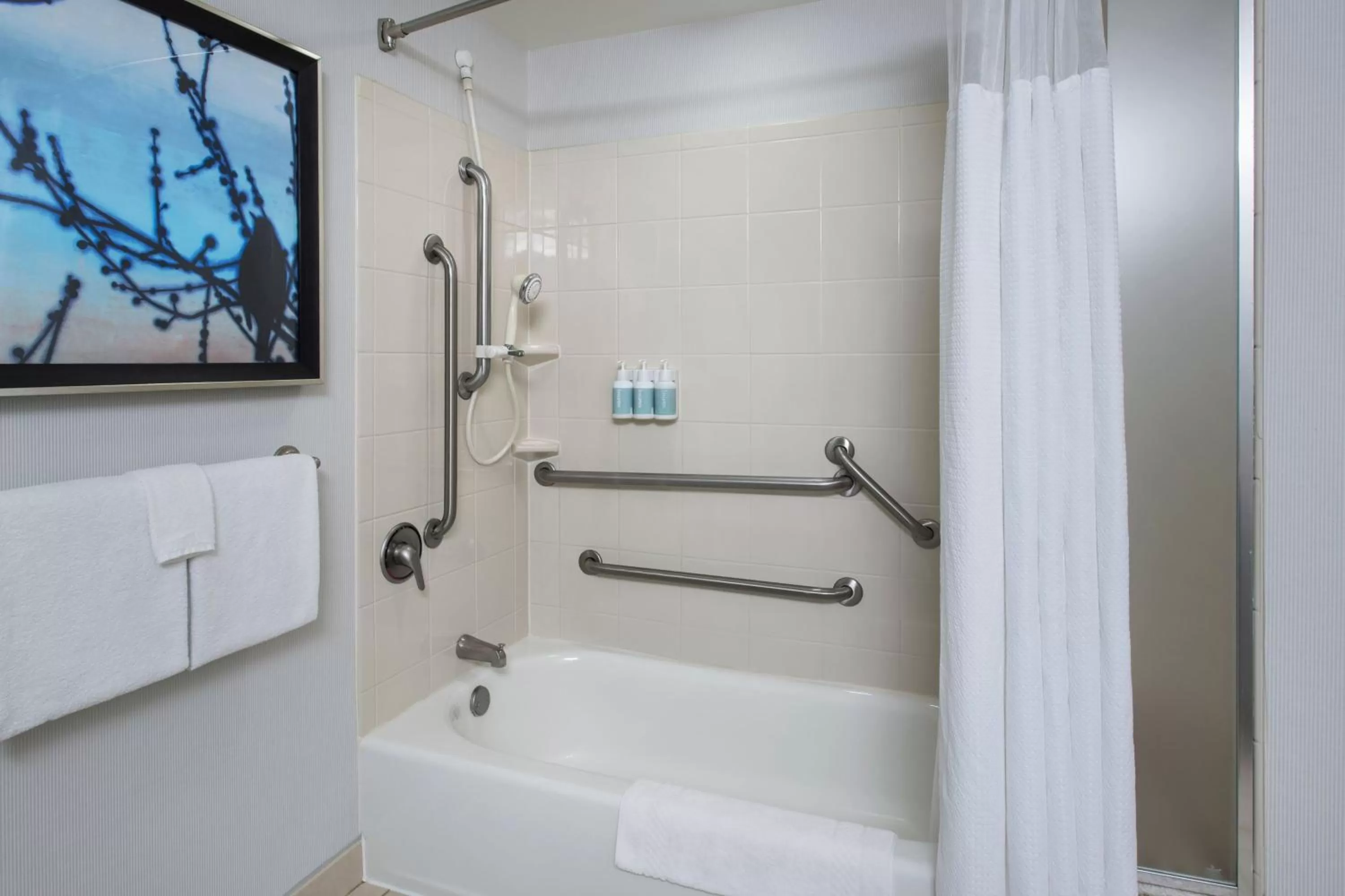 Bathroom in Courtyard by Marriott Gaithersburg Washingtonian Center