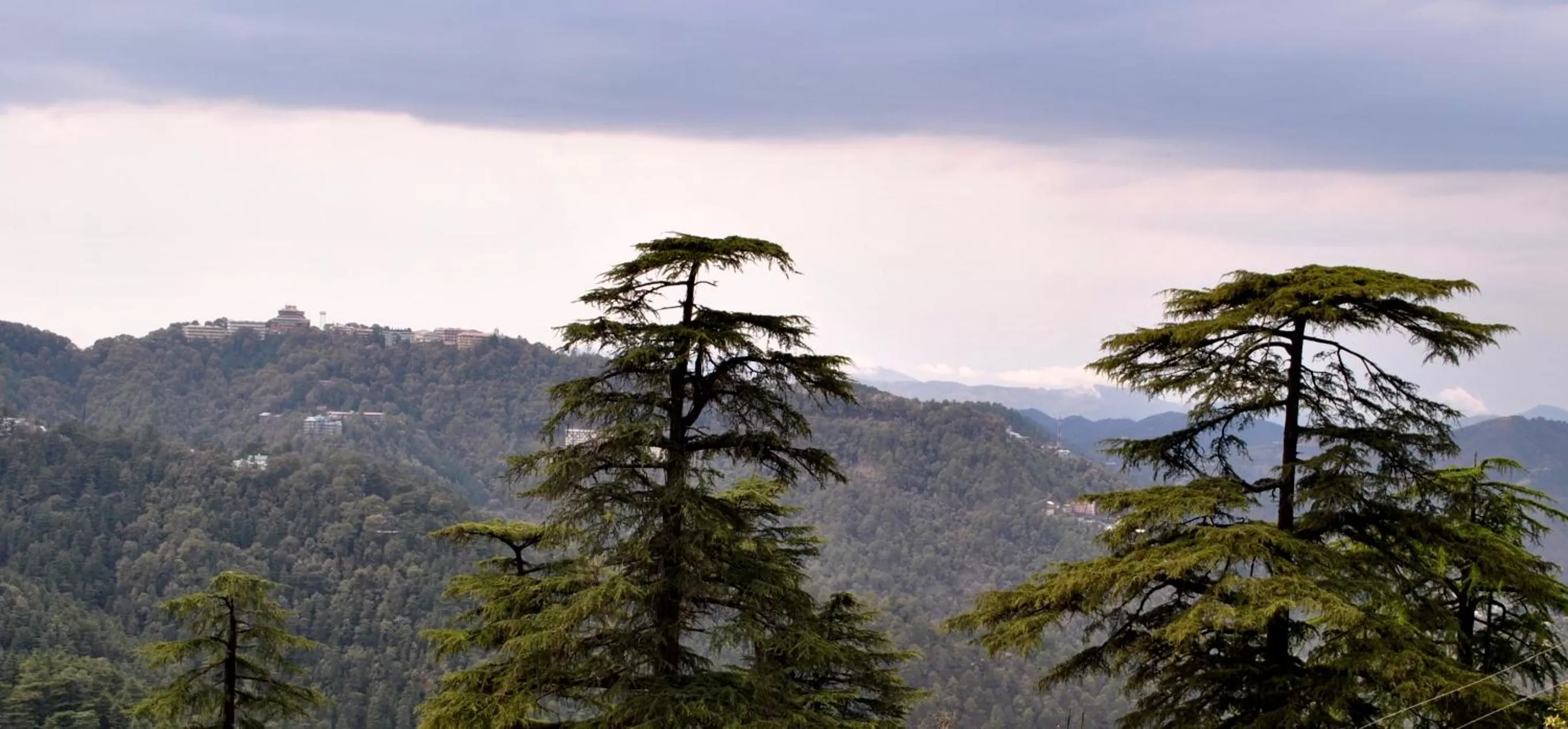 Mountain view in Hotel Lords Regency - Connected to Mall Road