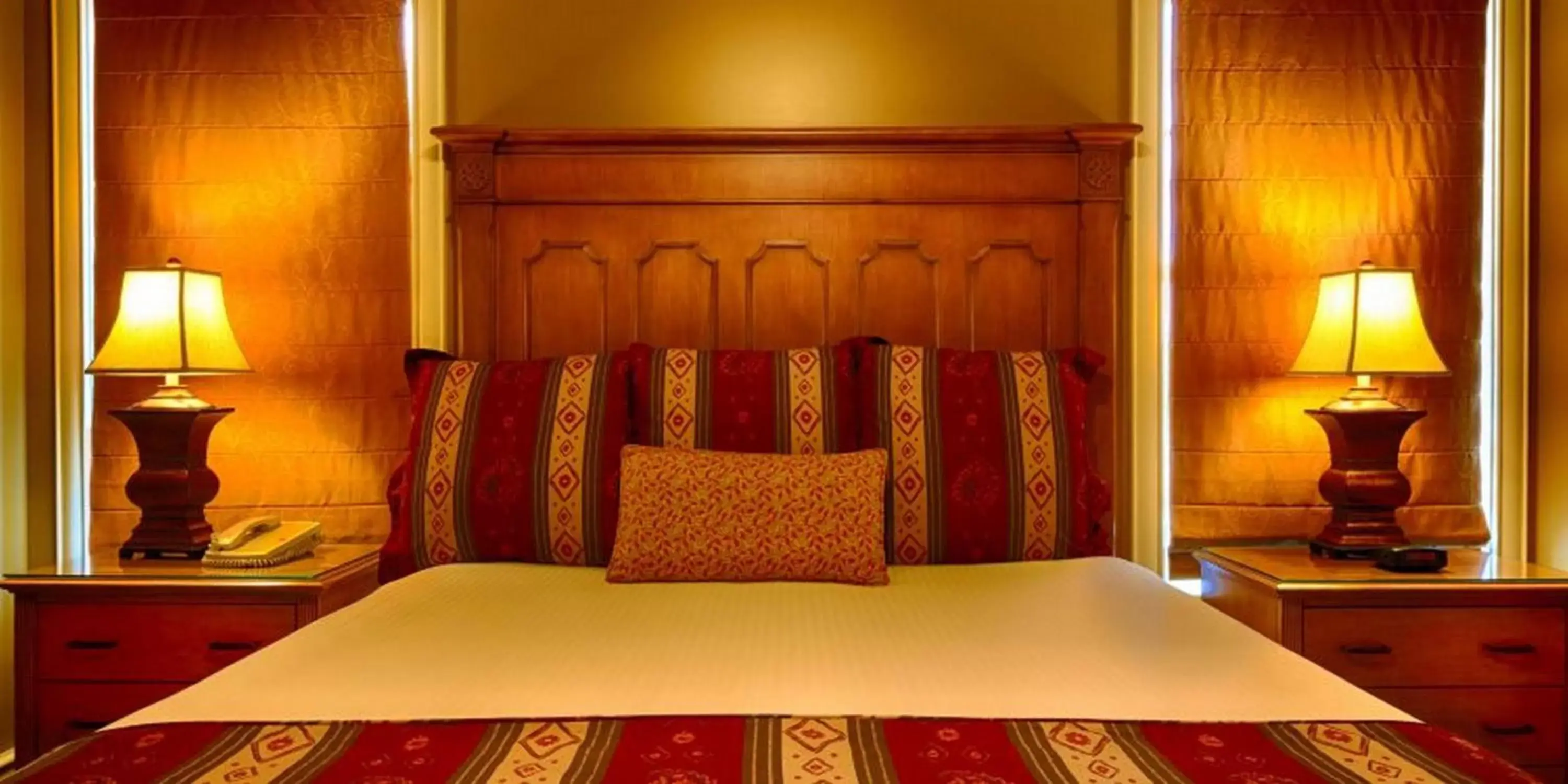 Bed in RiverStone Resort & Spa