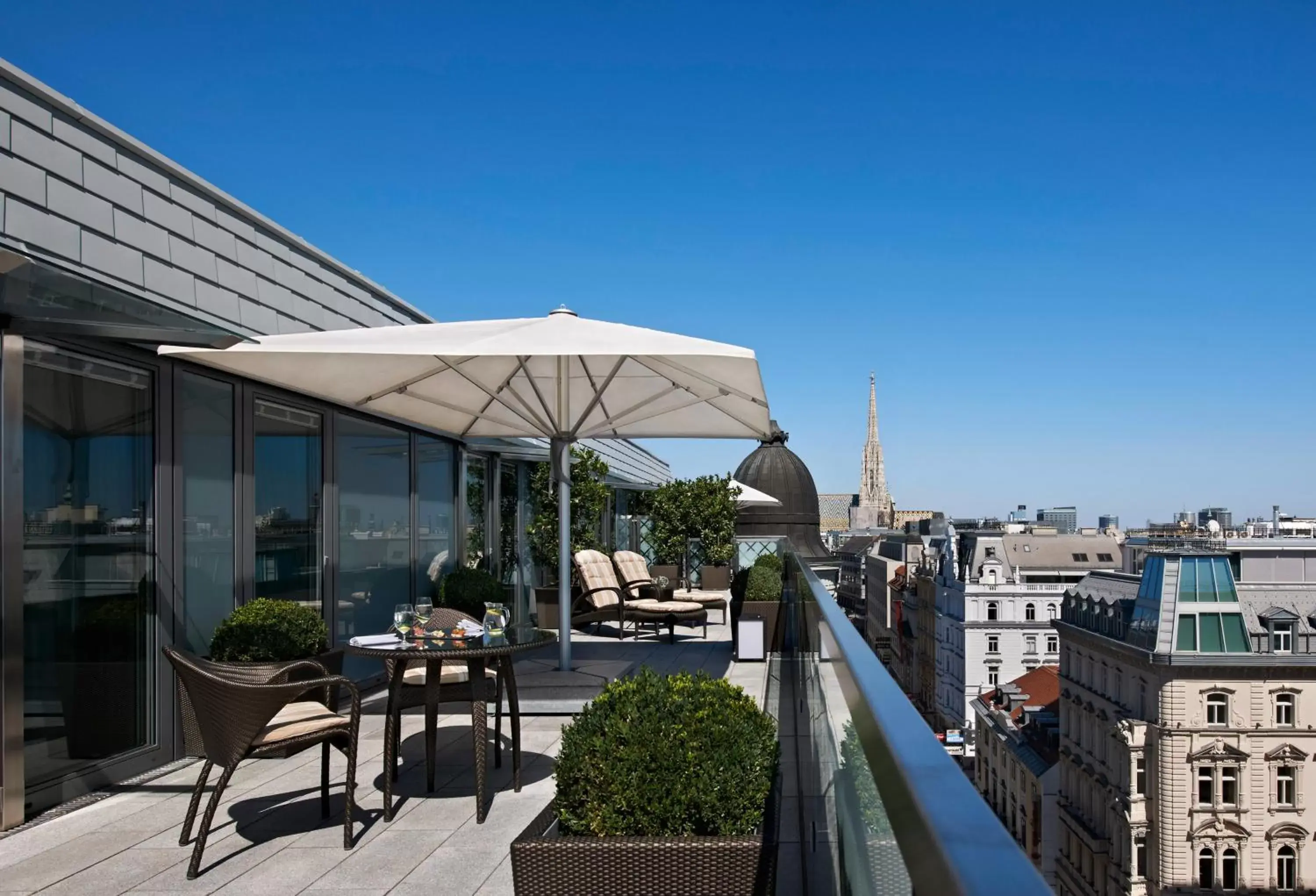 Balcony/Terrace in Hotel Sacher Wien