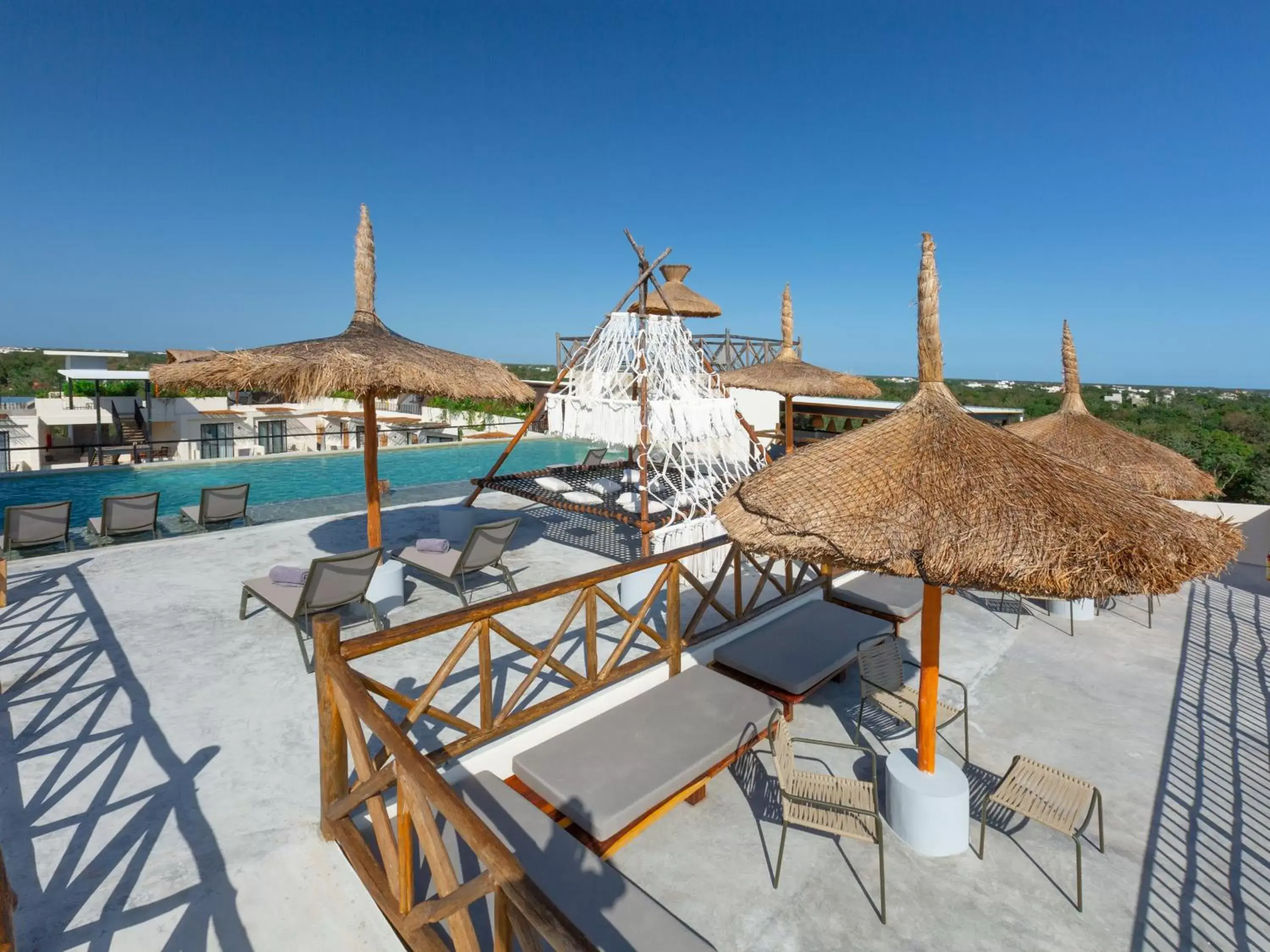 Swimming pool in Naala Tulum Swimming pool in Naala Tulum