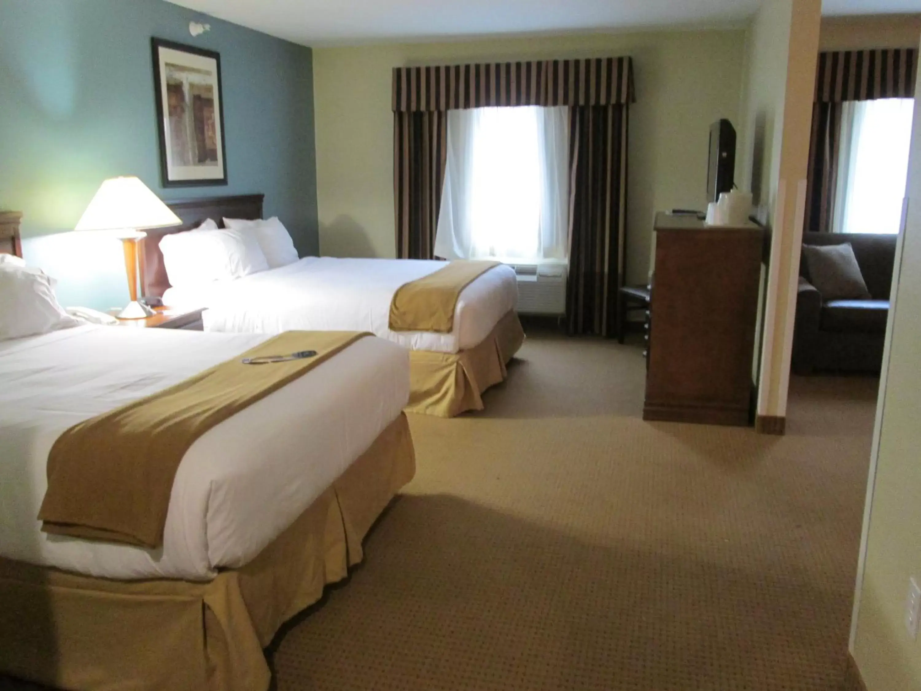 Photo of the whole room, Bed in Holiday Inn Express - Newell-Chester WV, an IHG Hotel