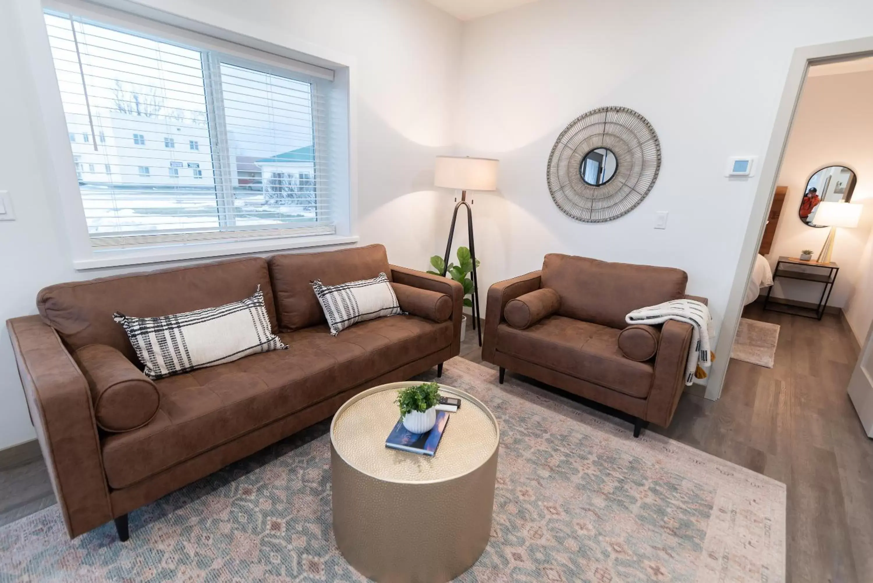 Living room, Seating Area in Colony Suites