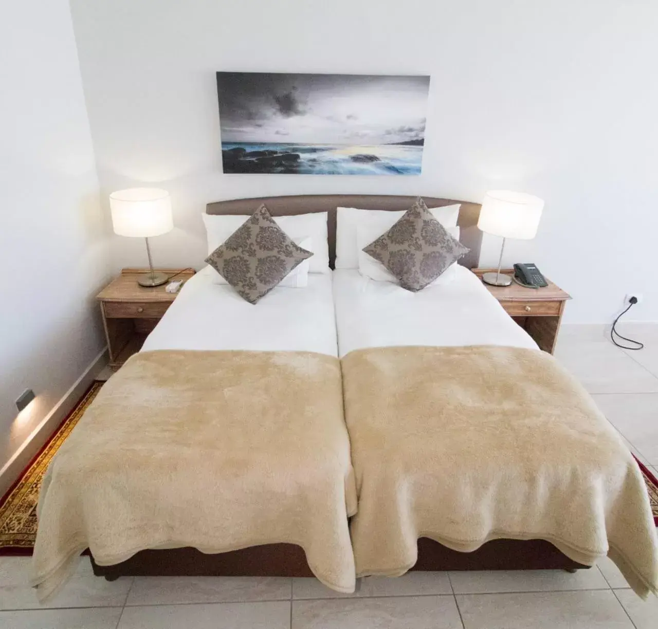 Bed in The Point Hotel & Spa Bed in The Point Hotel & Spa