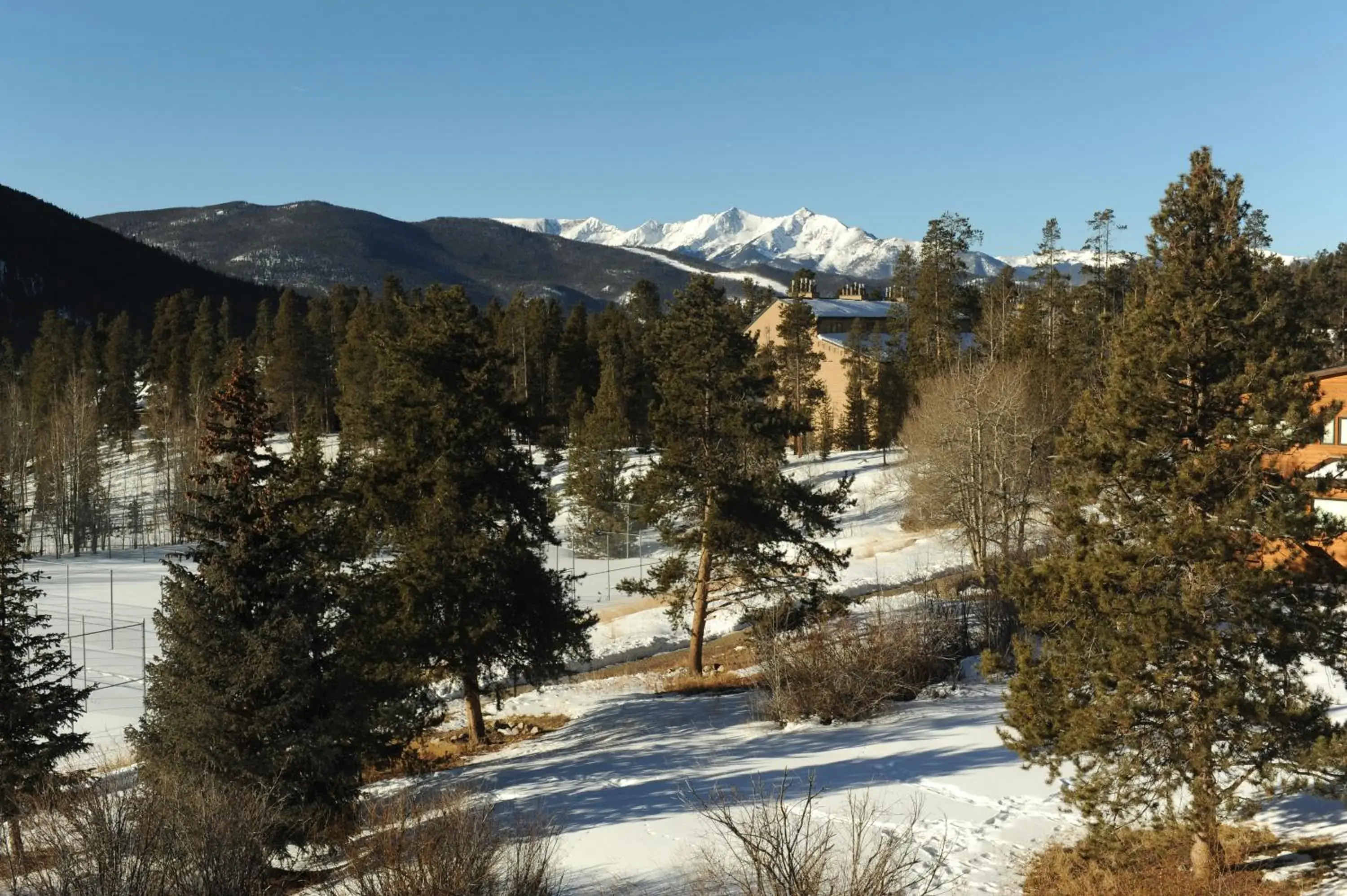 Winter in Aspen Ridge Condominiums by Keystone Resort