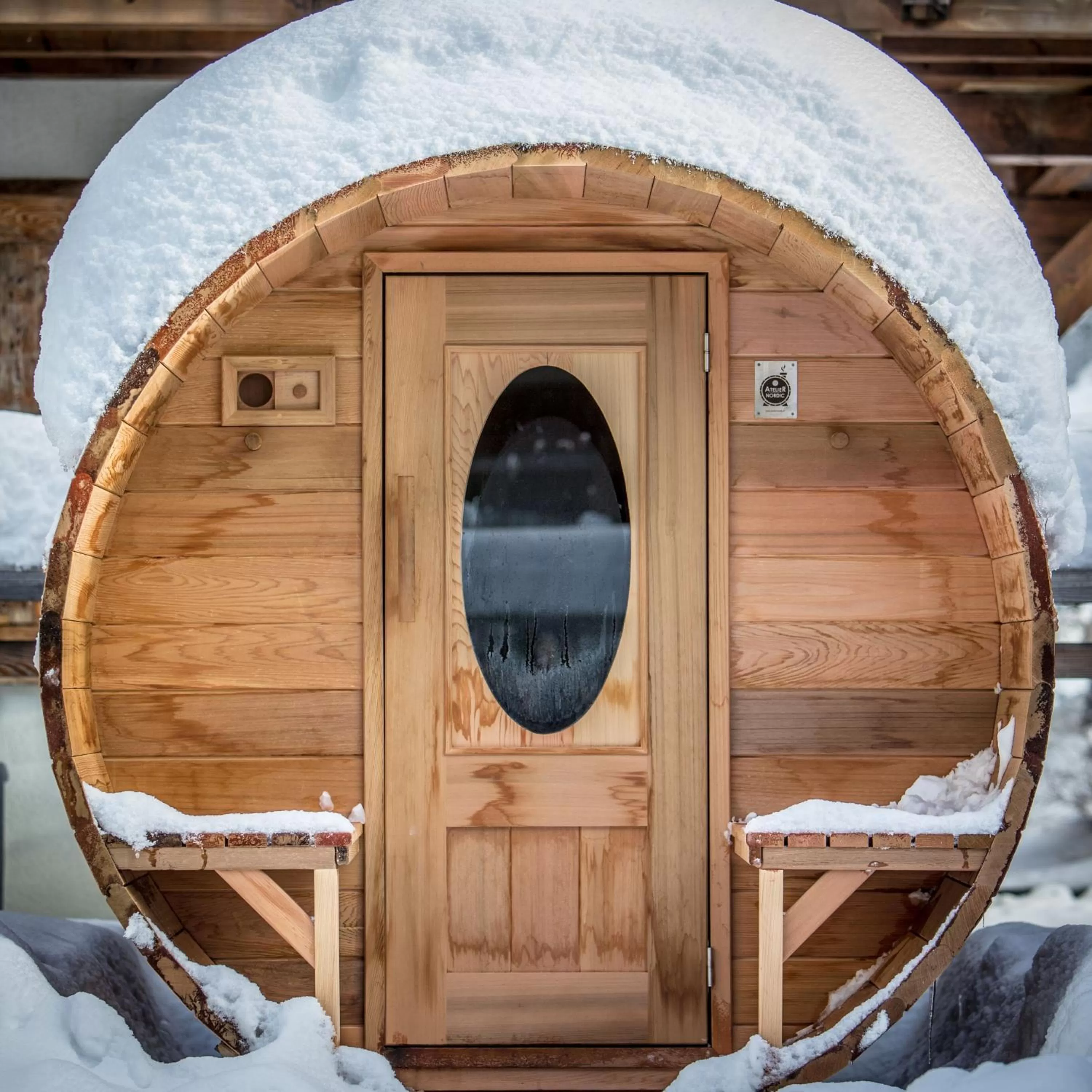 Sauna in Les Loges Blanches Megève