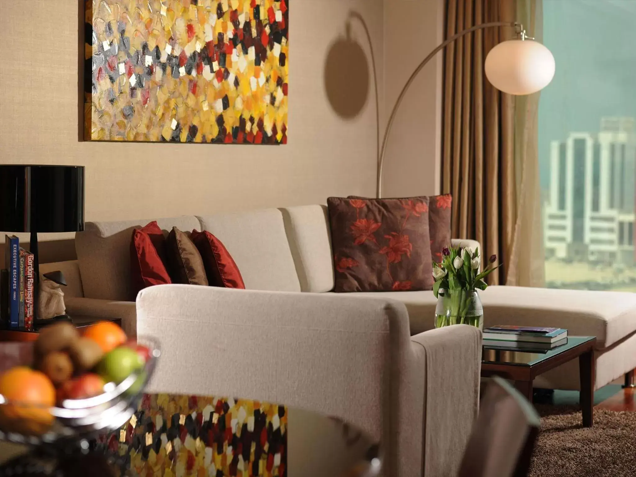 Living room, Seating Area in Fraser Suites Seef Bahrain