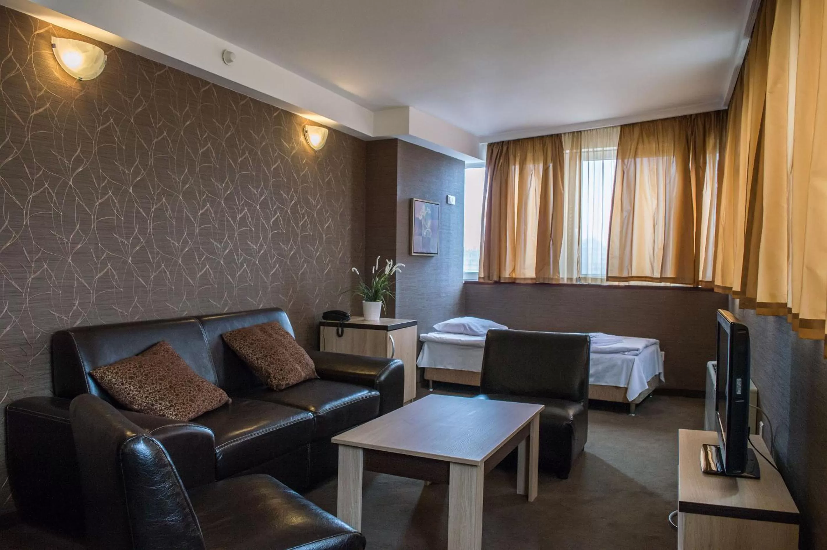 Bed in Park Hotel Moskva