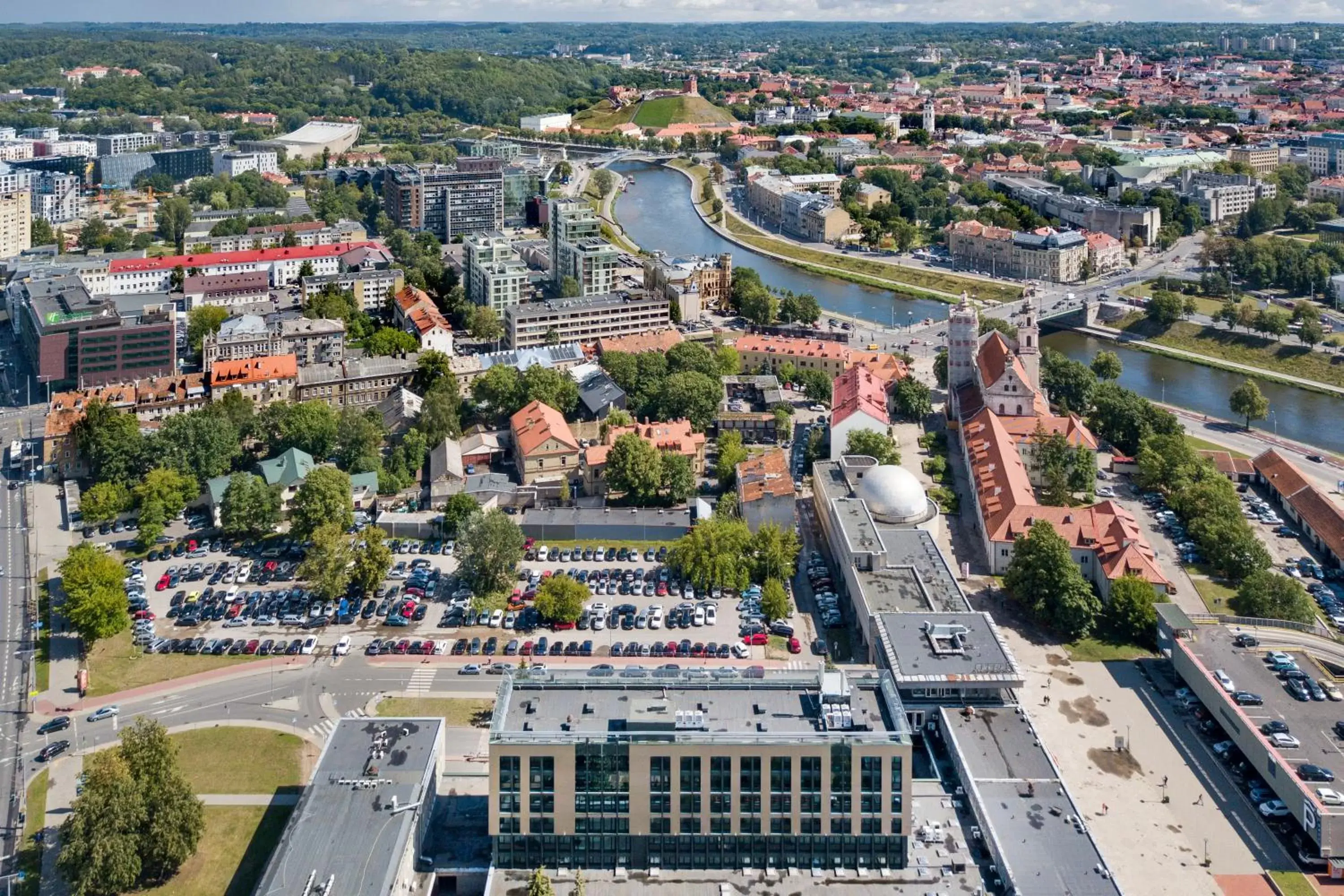 Bird's eye view, Bird's-eye View in Best Western Vilnius