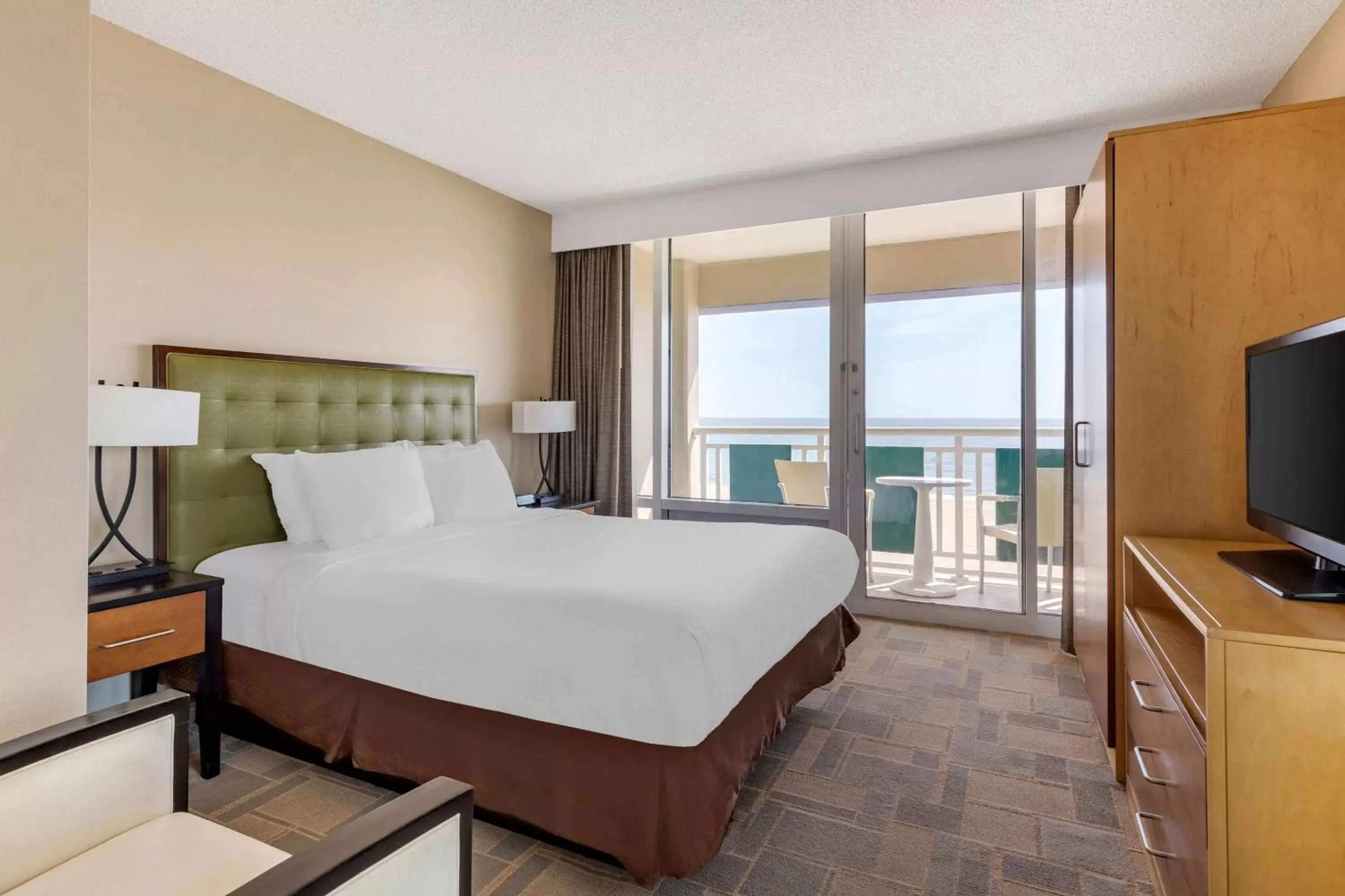 One-Bedroom Suite with Sofa Bed - Ocean Front in Hilton Vacation Club Oceanaire Virginia Beach