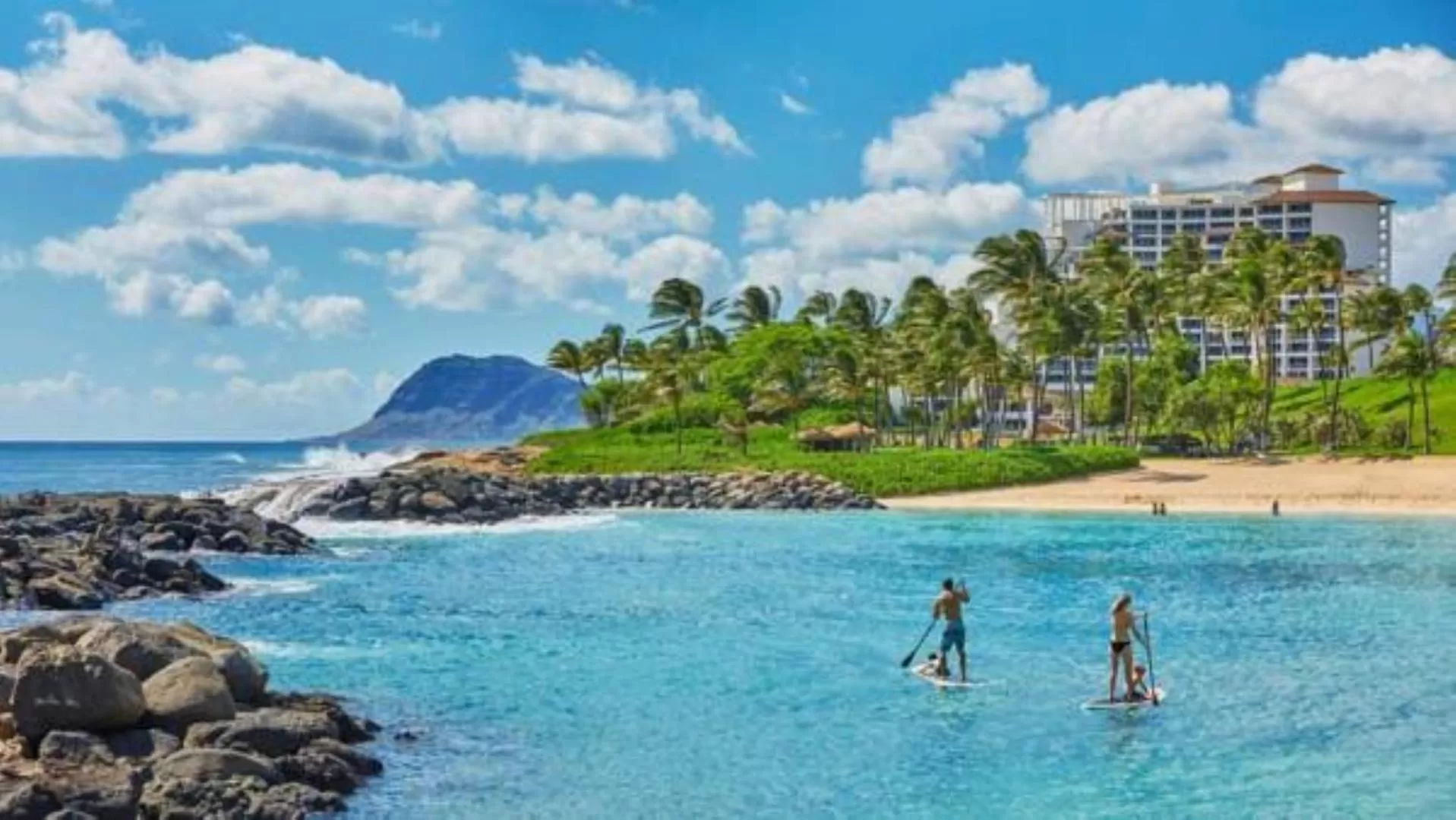 Natural landscape in Four Seasons Resort Oahu at Ko Olina