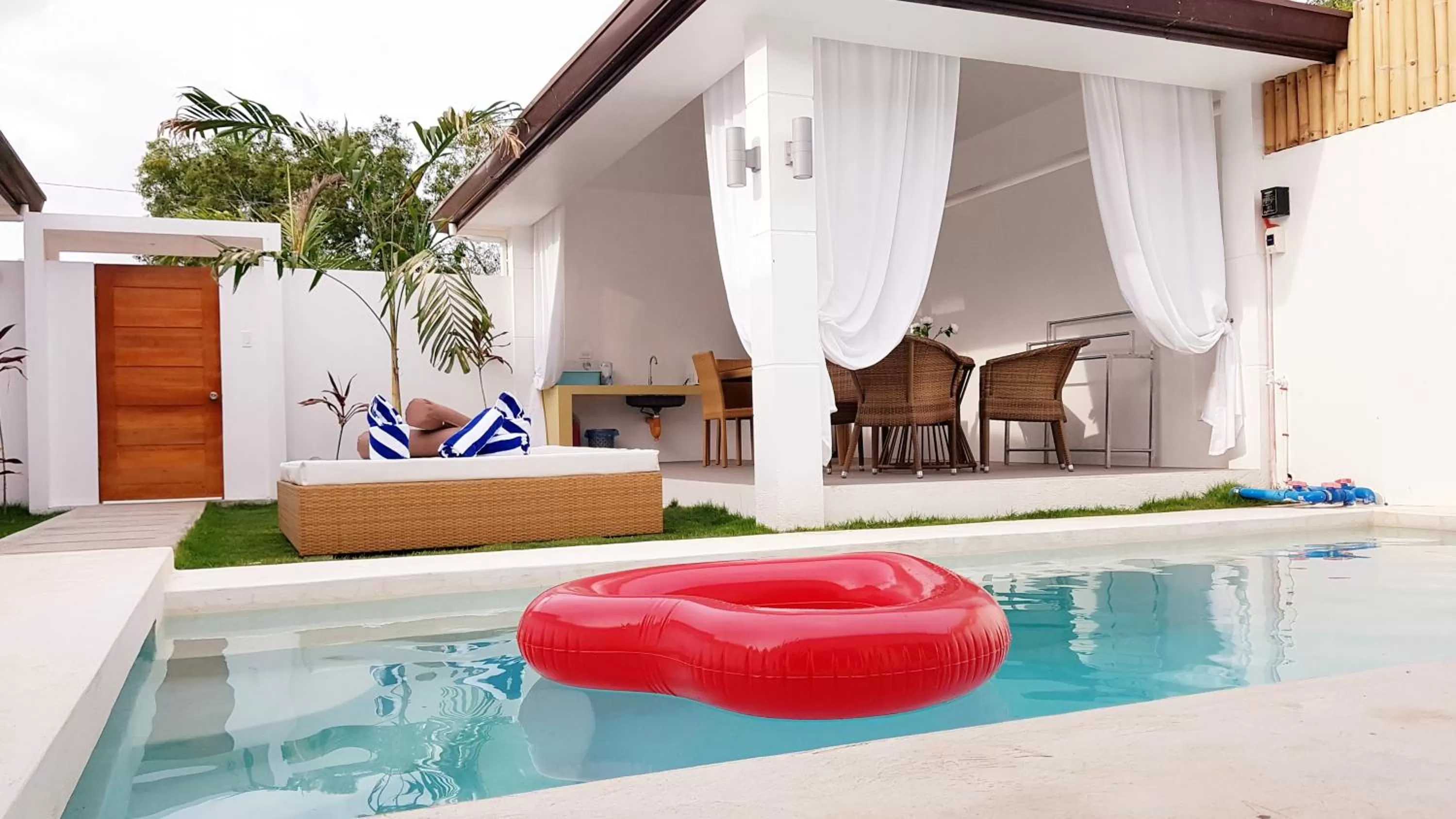 Patio in Montecarlo Villas Panglao