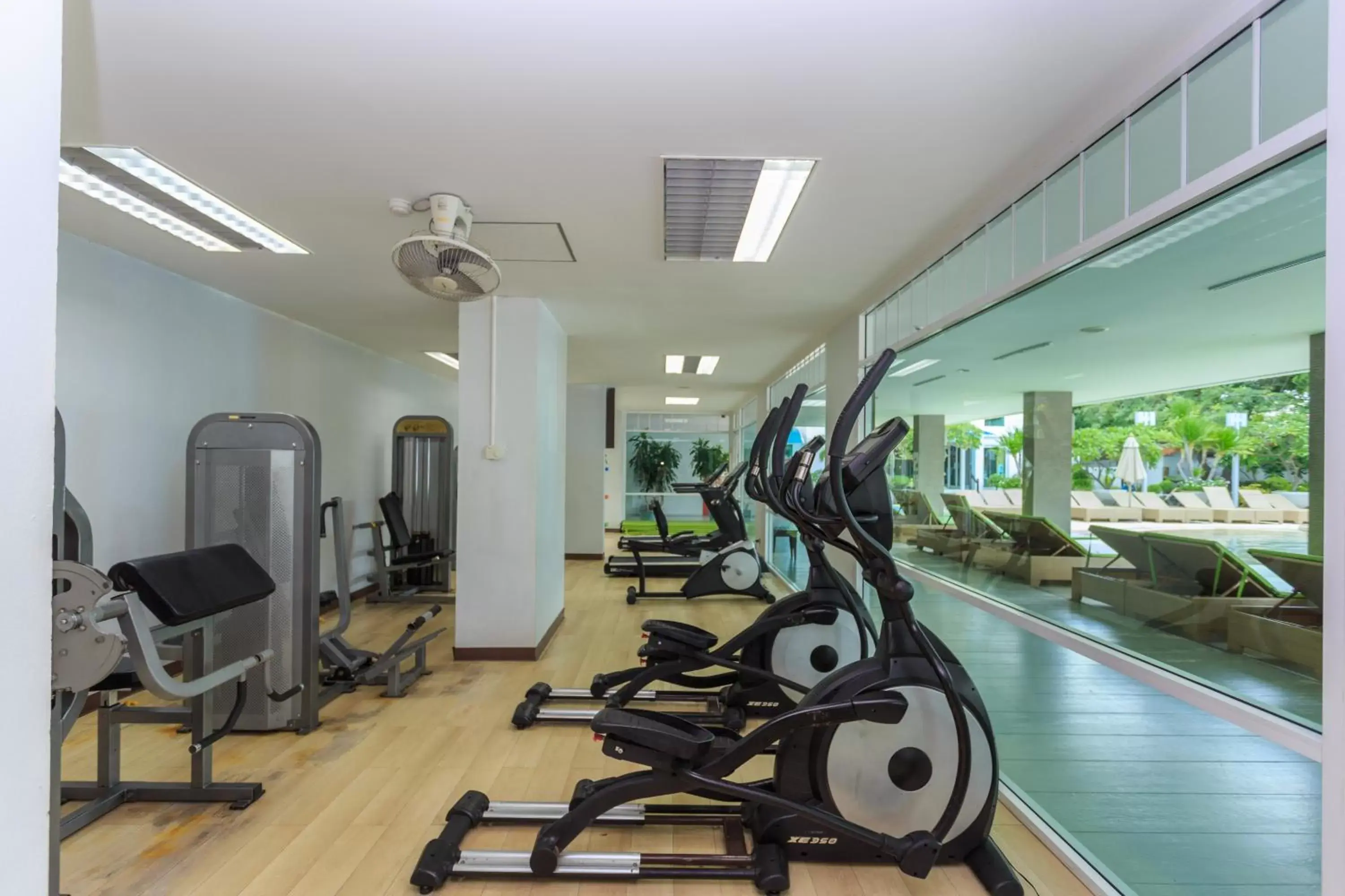 Fitness centre/facilities in Pattaya Discovery Beach Hotel - SHA Extra Plus