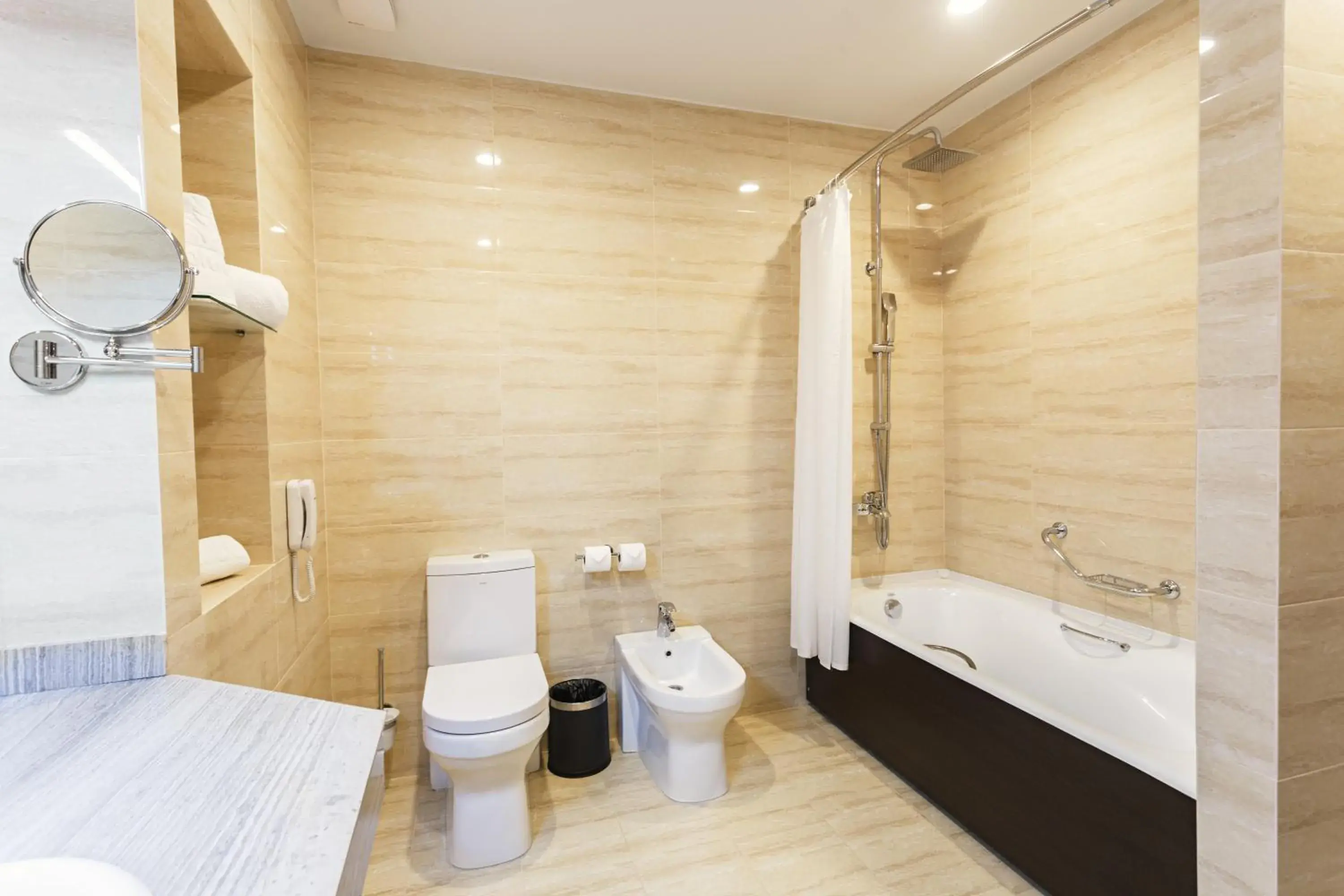 Bedroom, Bathroom in Solutel Hotel