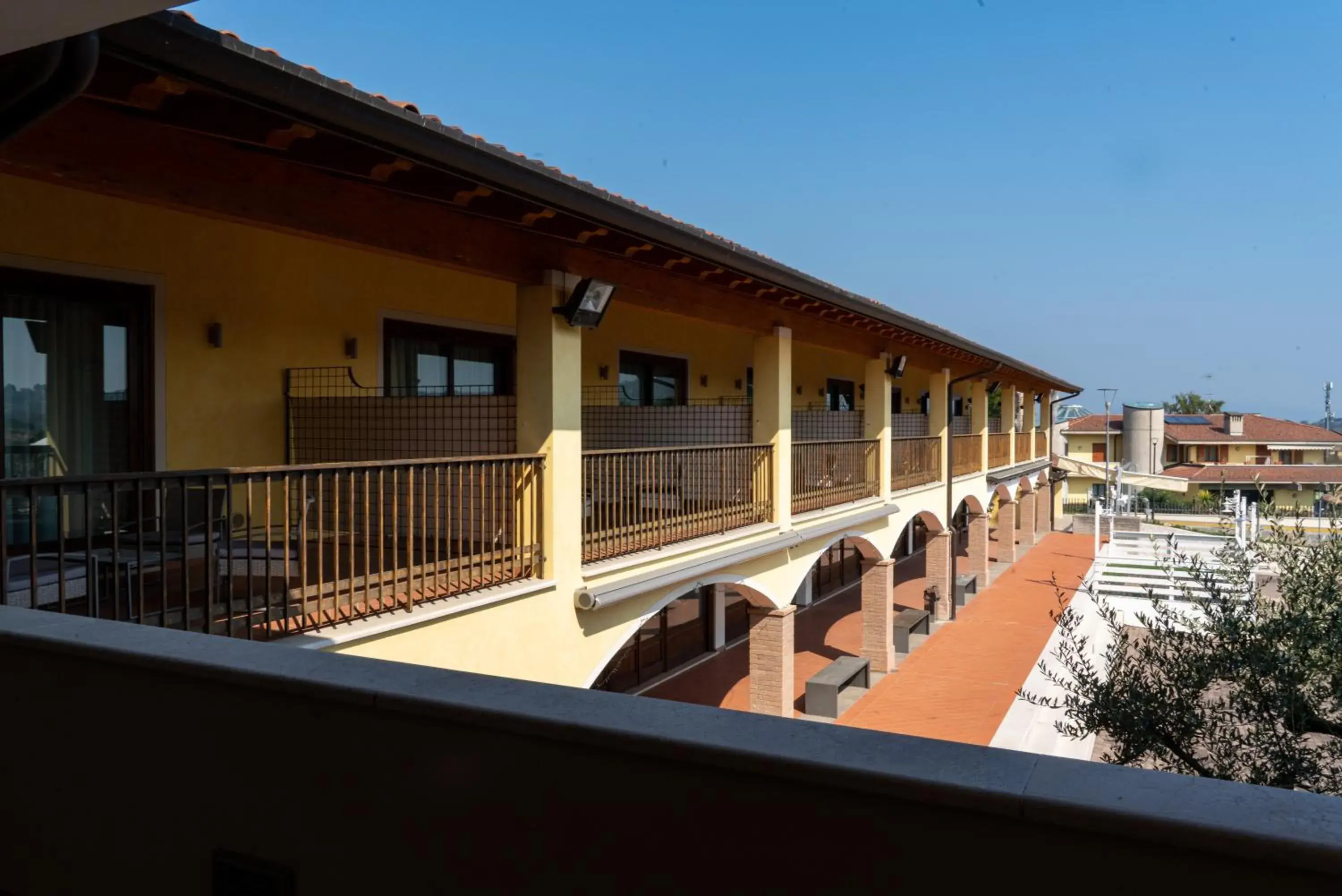 View (from property/room), Balcony/Terrace in AHG Donna Silvia Hotel Wellness & SPA