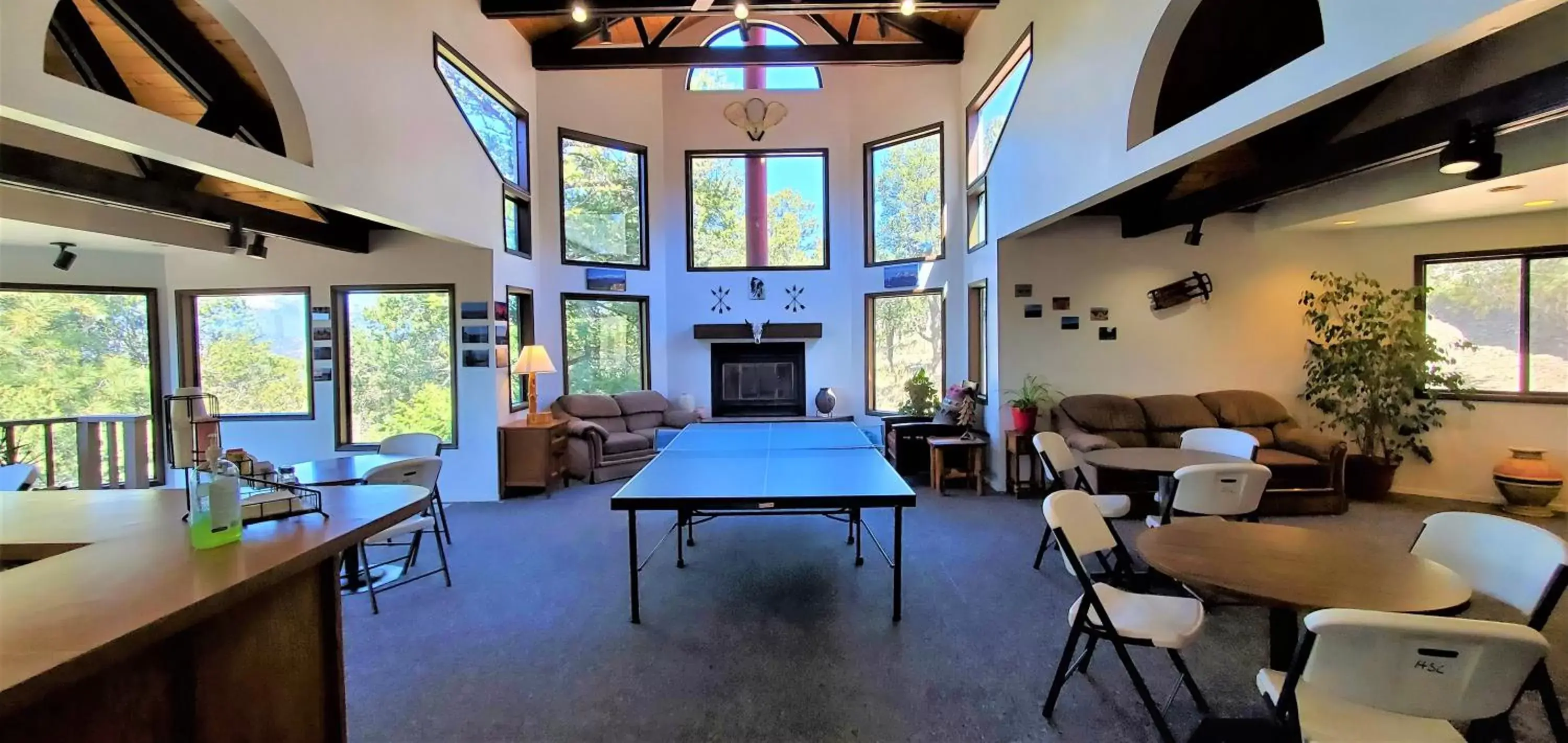 Table tennis in High Sierra Condominiums