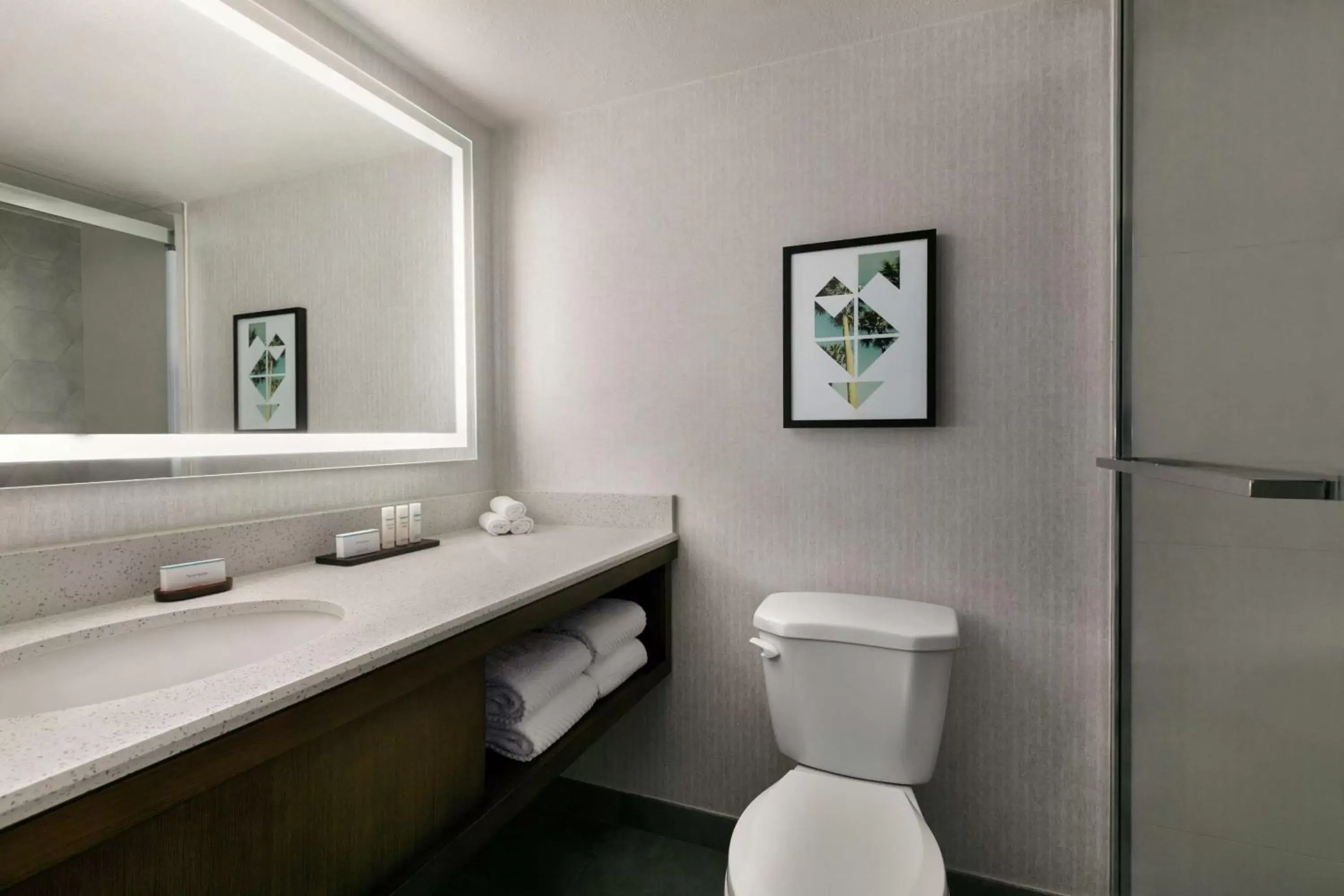 Bathroom in Embassy Suites by Hilton Los Angeles Downey