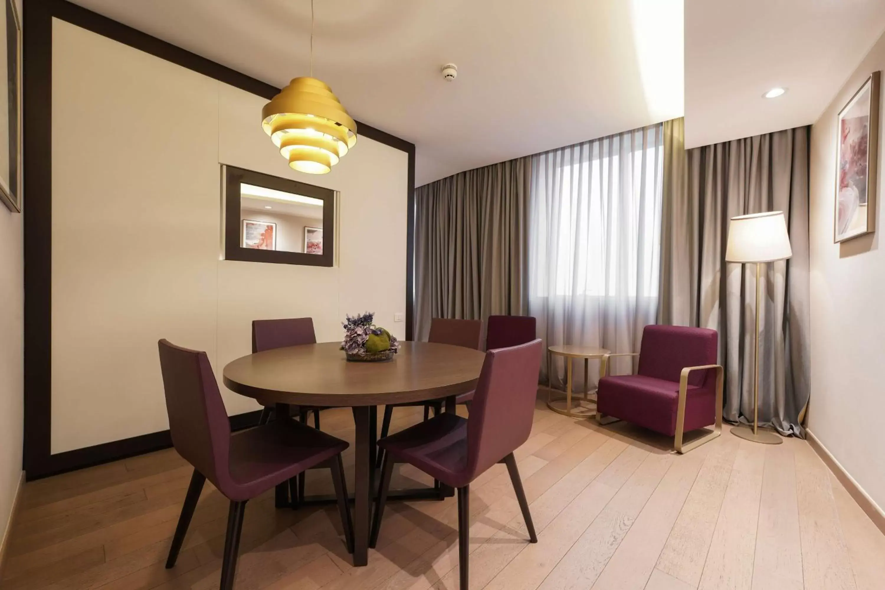 Living room, Dining Area in DoubleTree by Hilton Yerevan City Centre