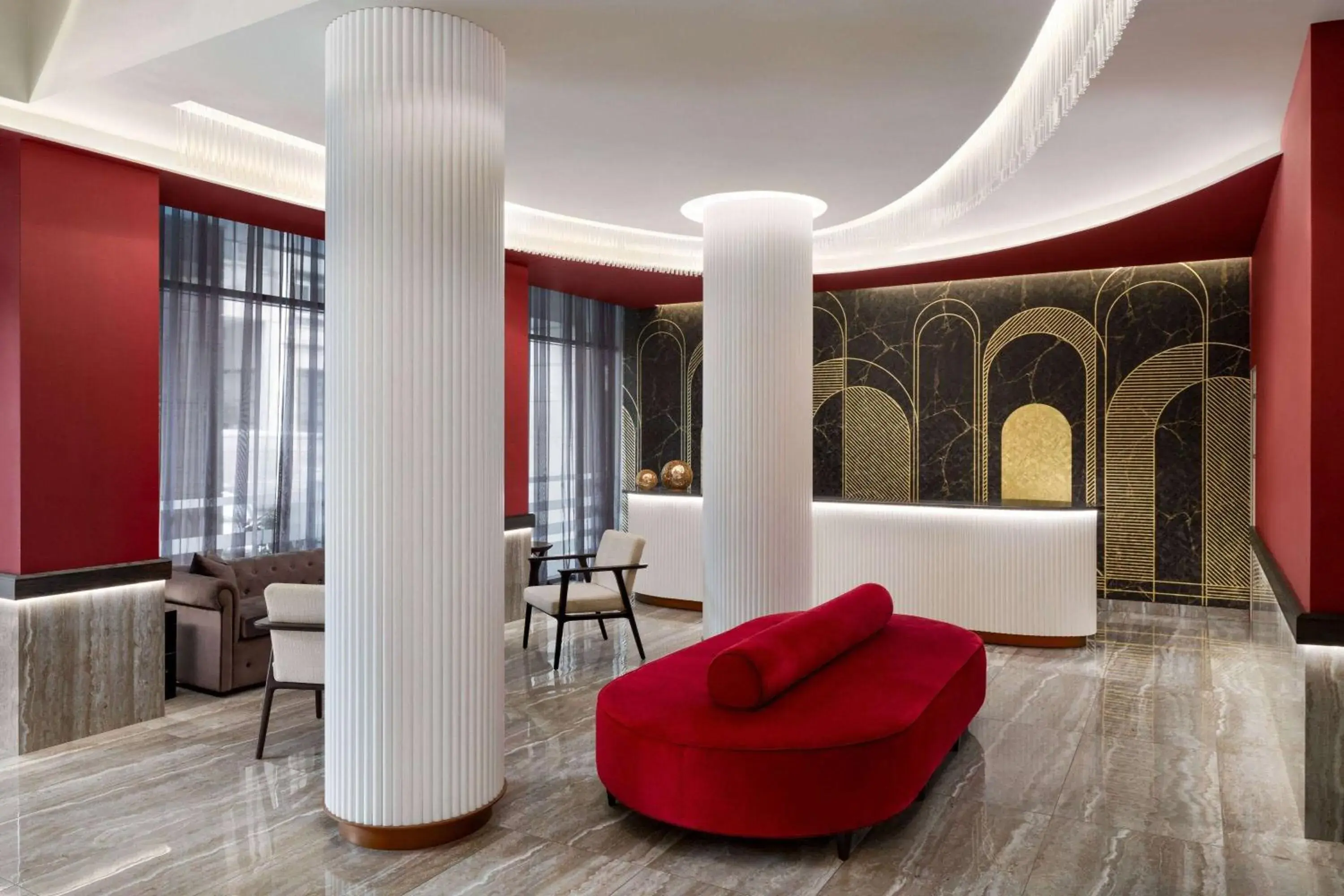 Lobby or reception, Lounge/Bar in Athens Key Hotel, Trademark Collection by Wyndham