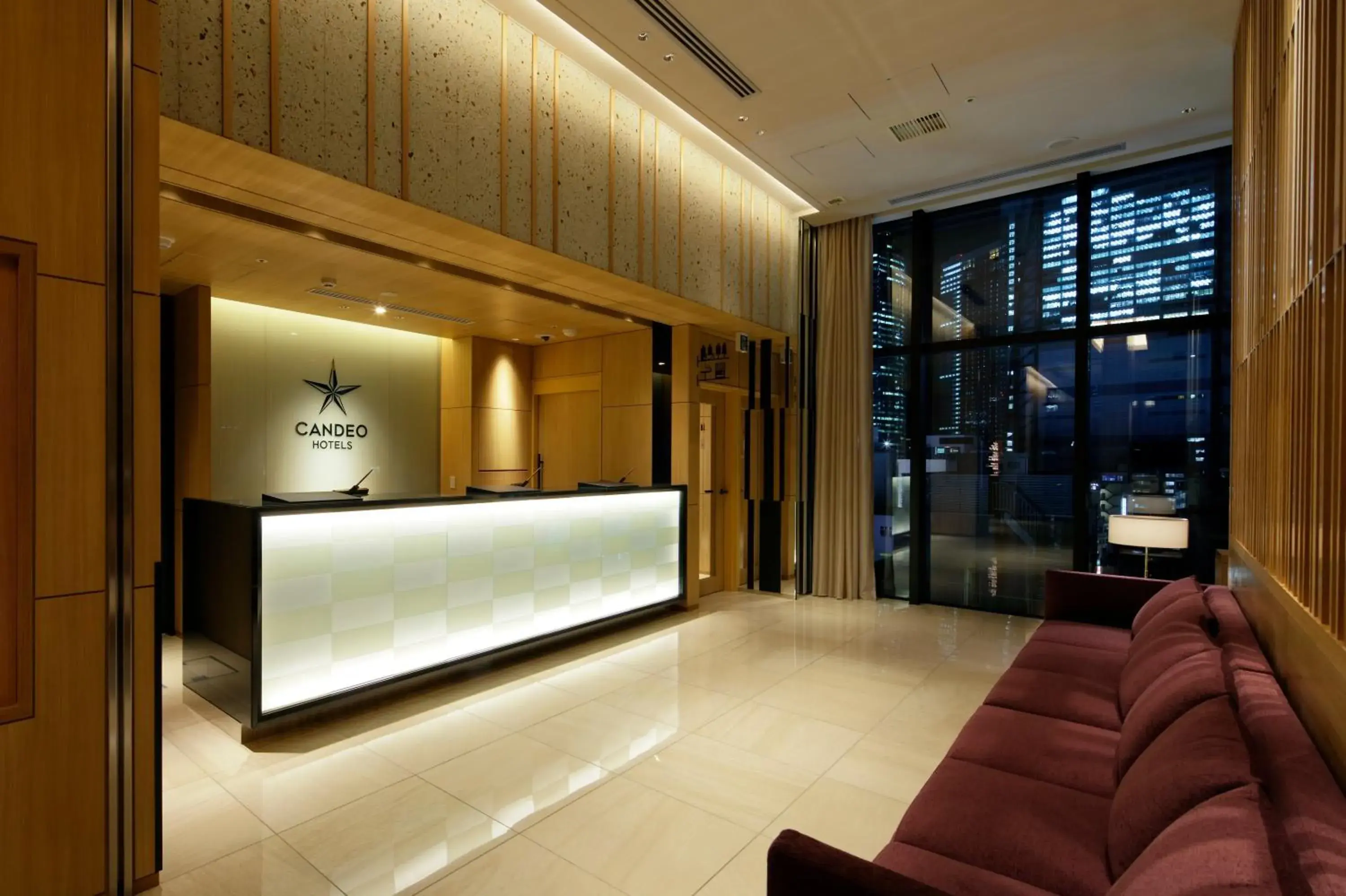 Lobby or reception, Lobby/Reception in Candeo Hotels Tokyo Shimbashi