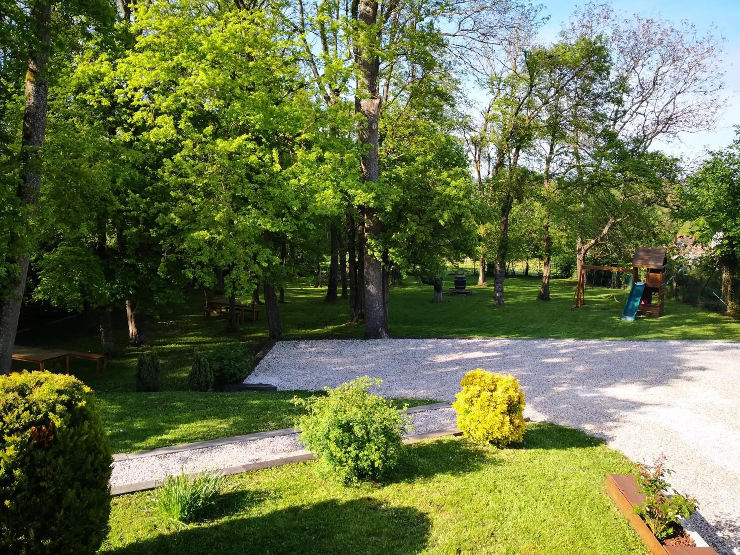 Garden in La Rose des Vents