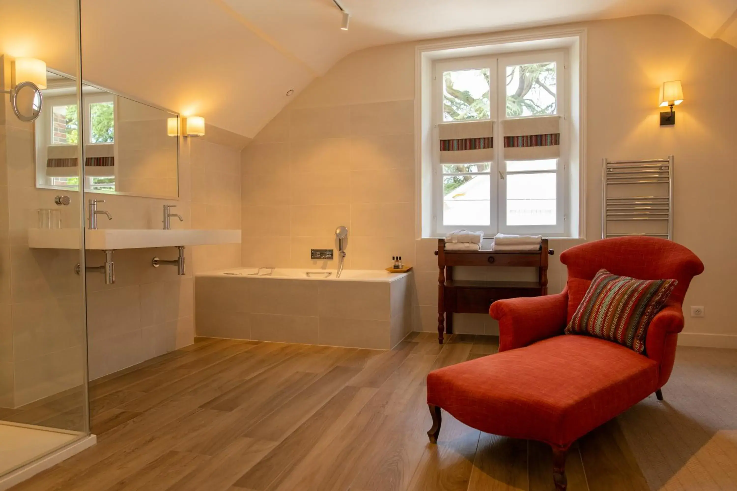 Bathroom, Seating Area in Domaine de la Tortinière