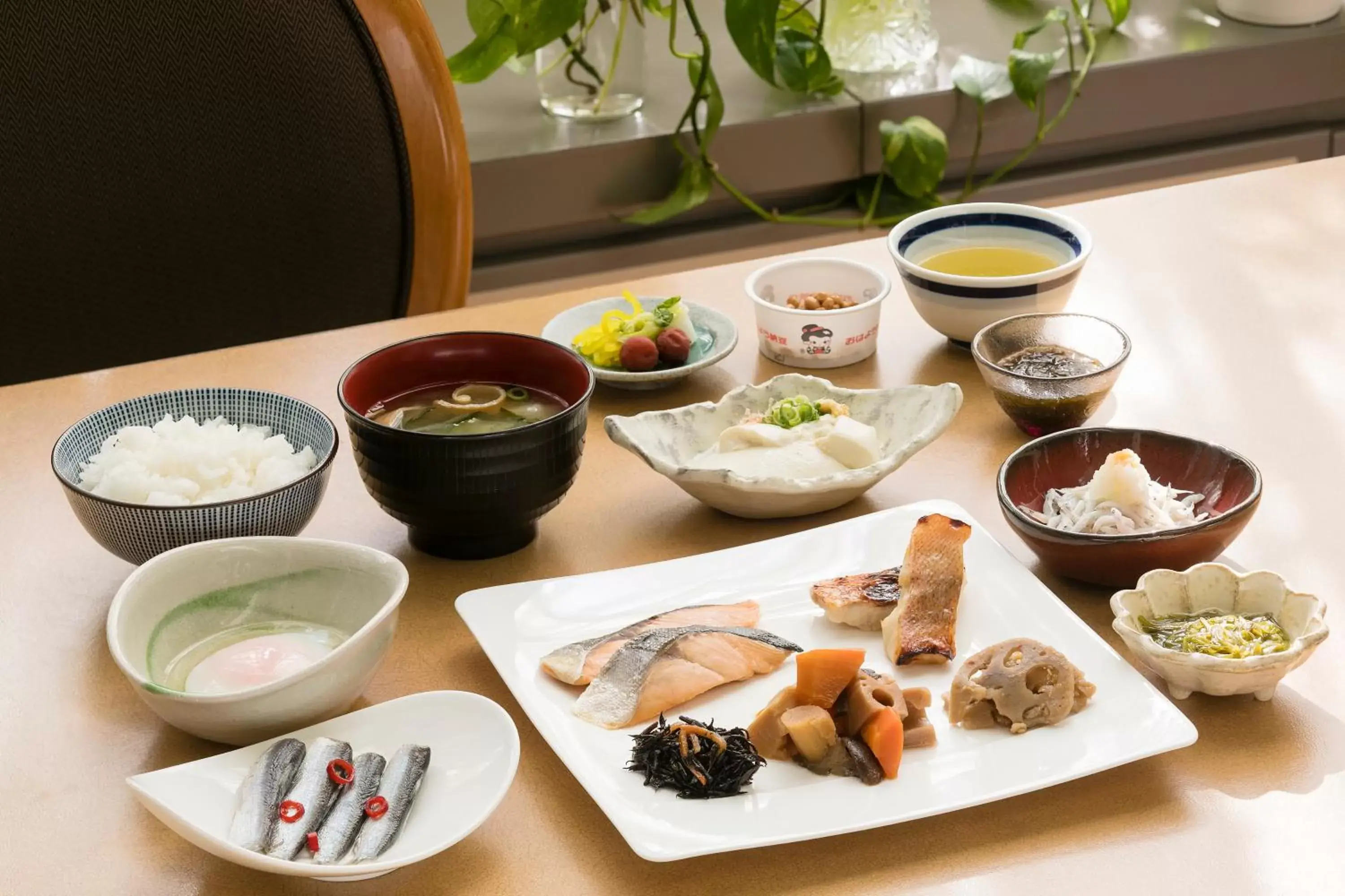 Food in Ark Hotel Okayama -ROUTE INN HOTELS-