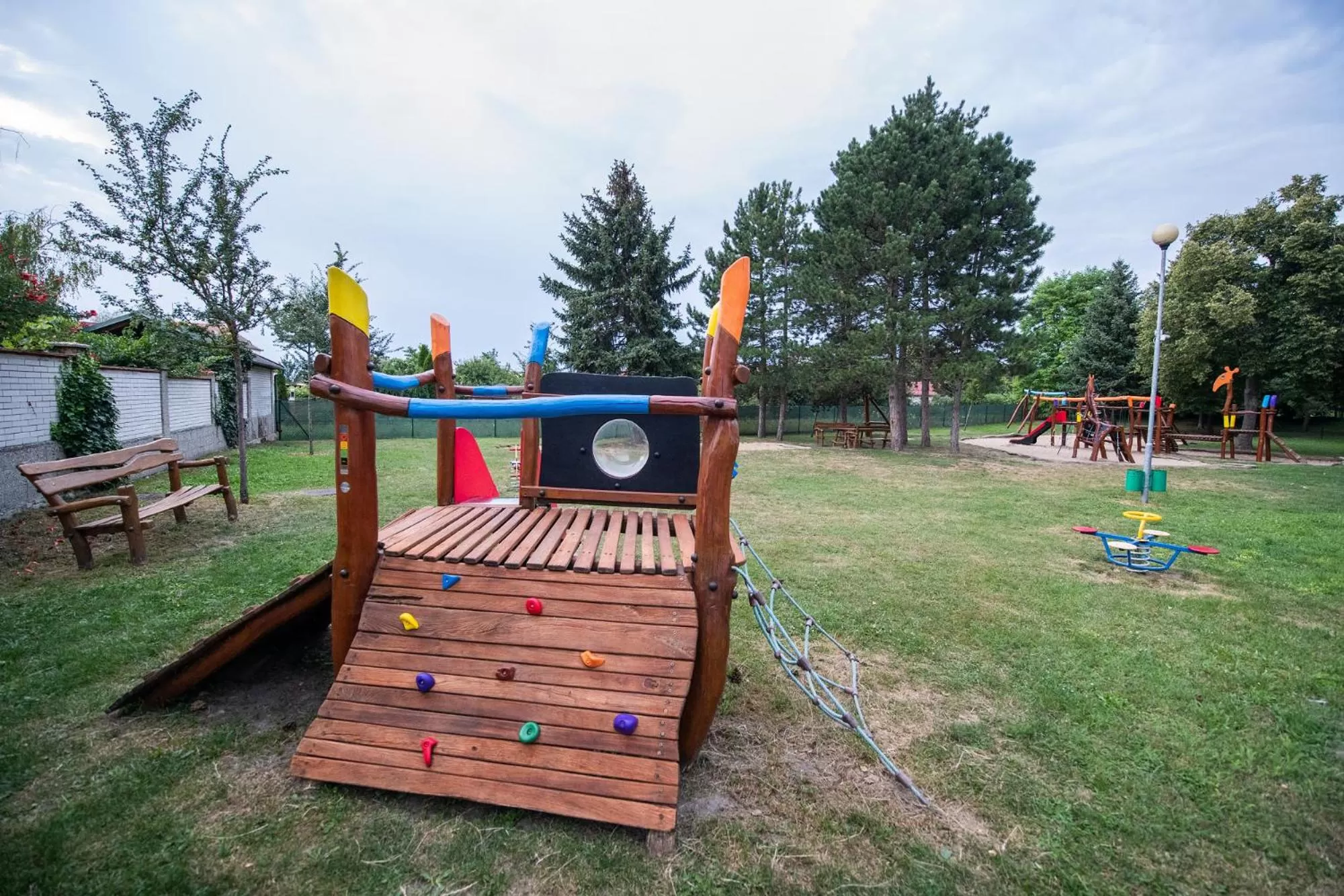 Children play ground in Wine & Wellness hotel Besední dům