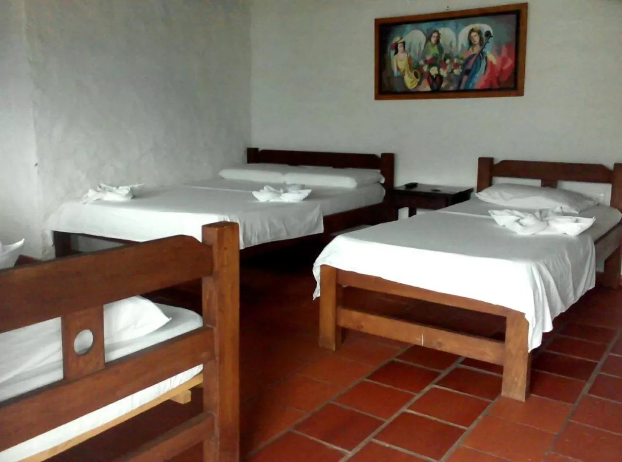 Bed in Hotel Terrazas de la Candelaria