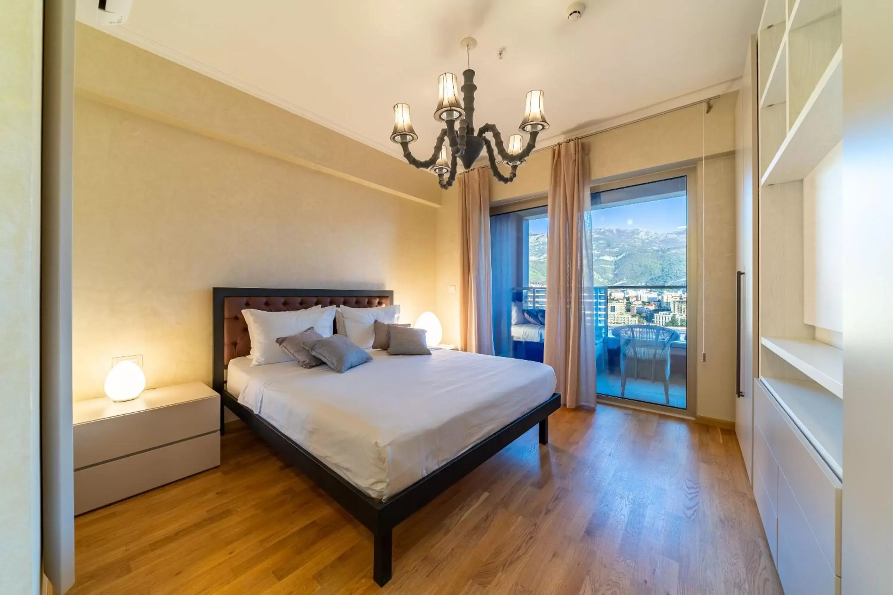 Bedroom, Bed in Hotel Harmonia by Dukley