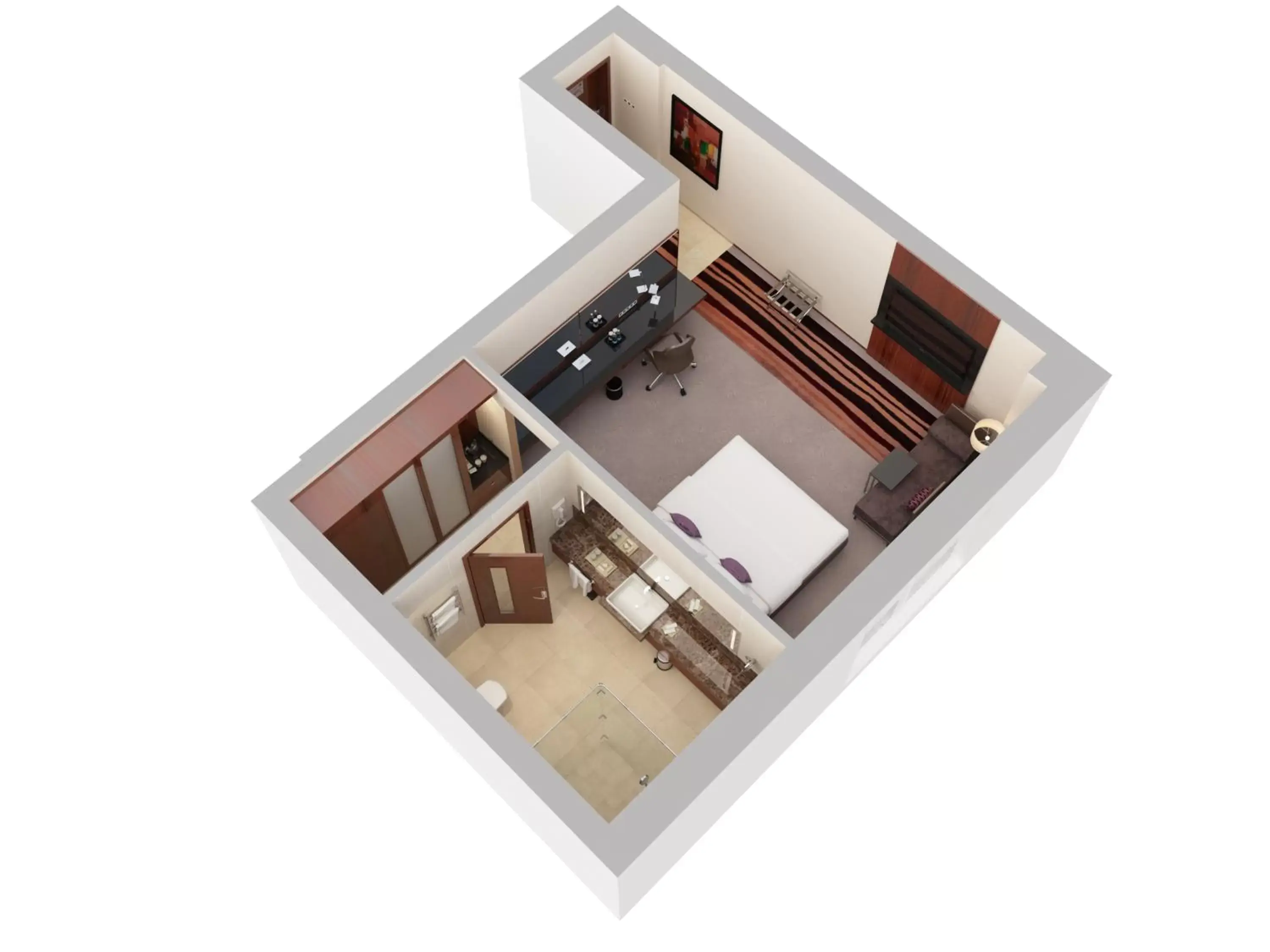 Photo of the whole room in Flora Al Barsha Hotel At The Mall Photo of the whole room in Flora Al Barsha Hotel At The Mall