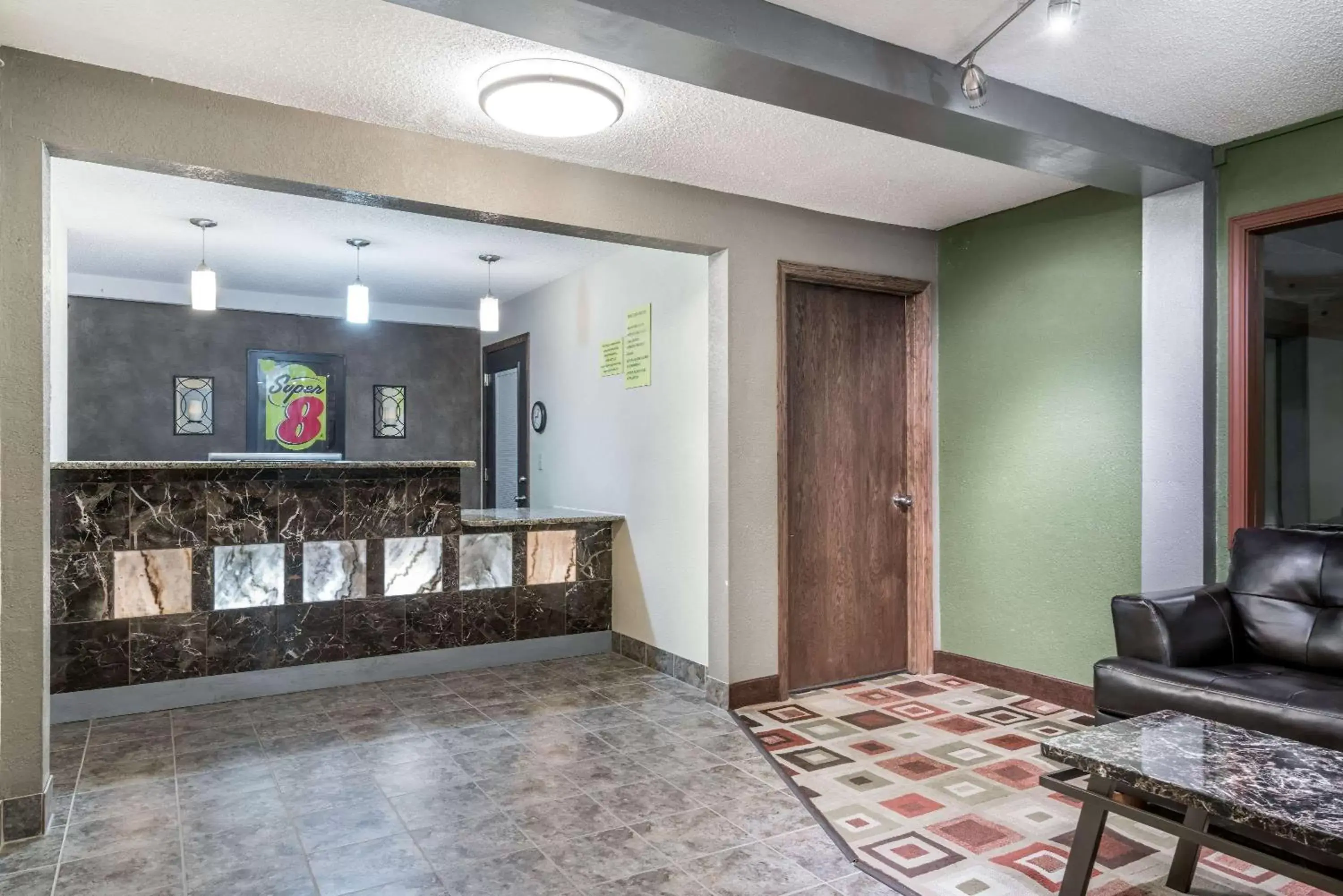 Lobby or reception in Super 8 by Wyndham Rice Lake Lobby or reception in Super 8 by Wyndham Rice Lake