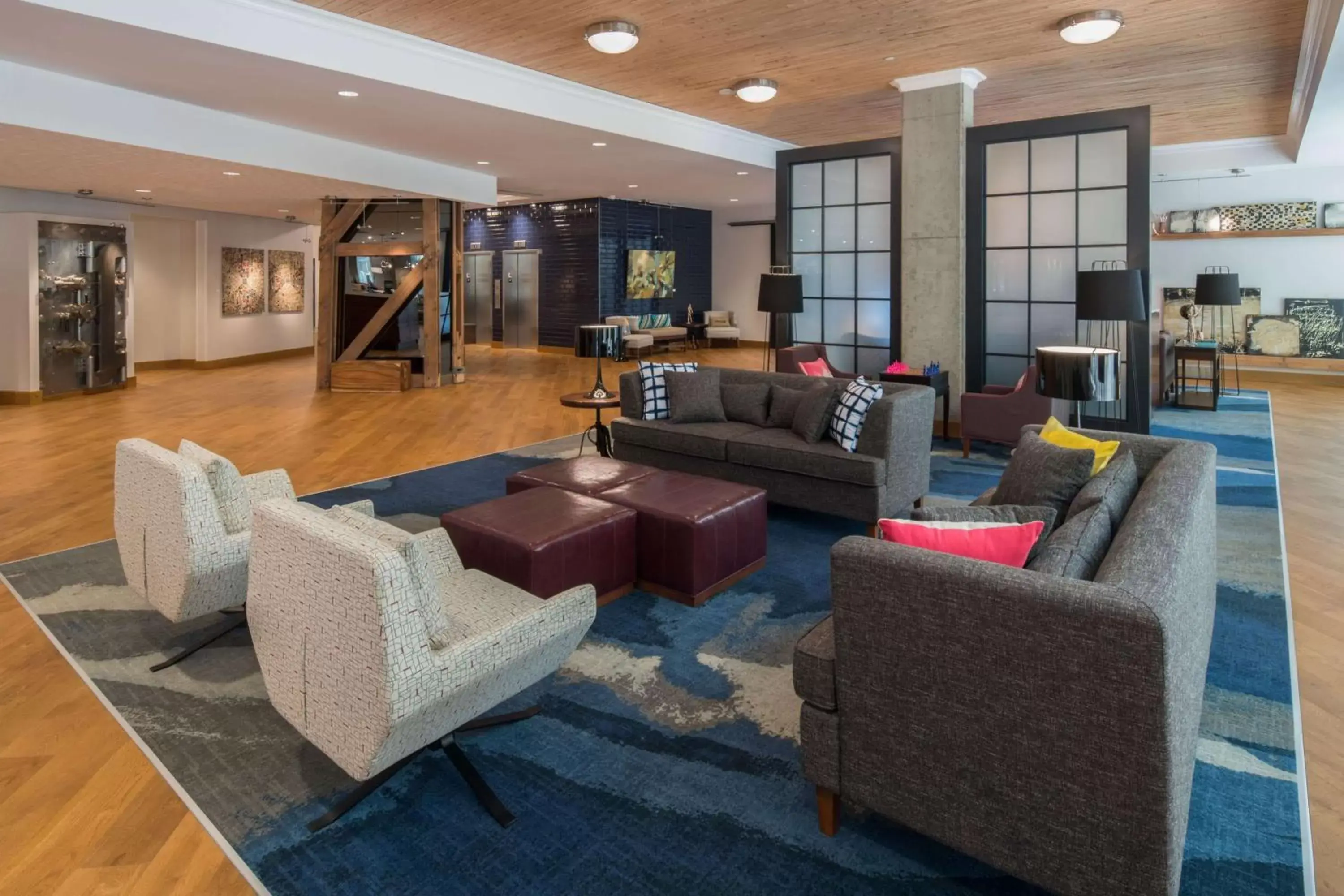 Lobby or reception, Lobby/Reception in Hampton Inn And Suites By Hilton Portland-Pearl District