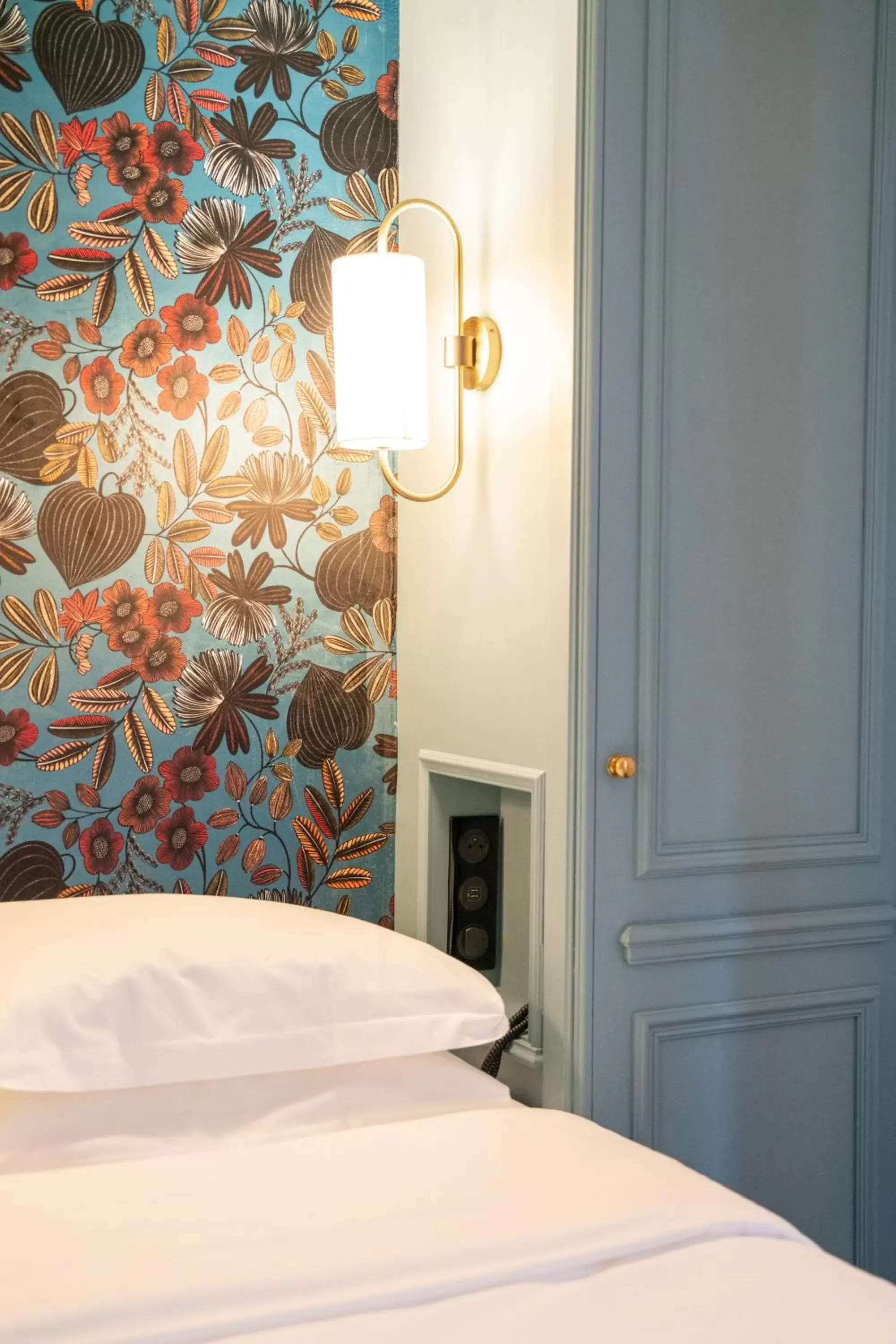 Bed in Hôtel De Fleurie