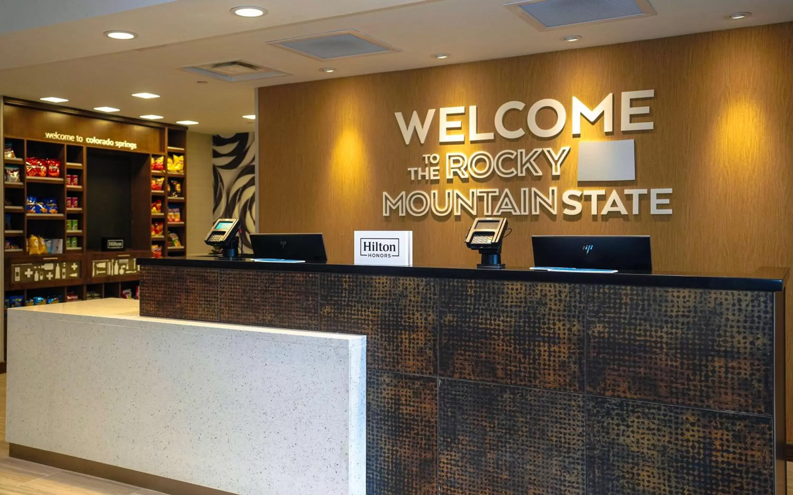 Lobby or reception, Lobby/Reception in Hampton Inn Colorado Springs I-25 Central