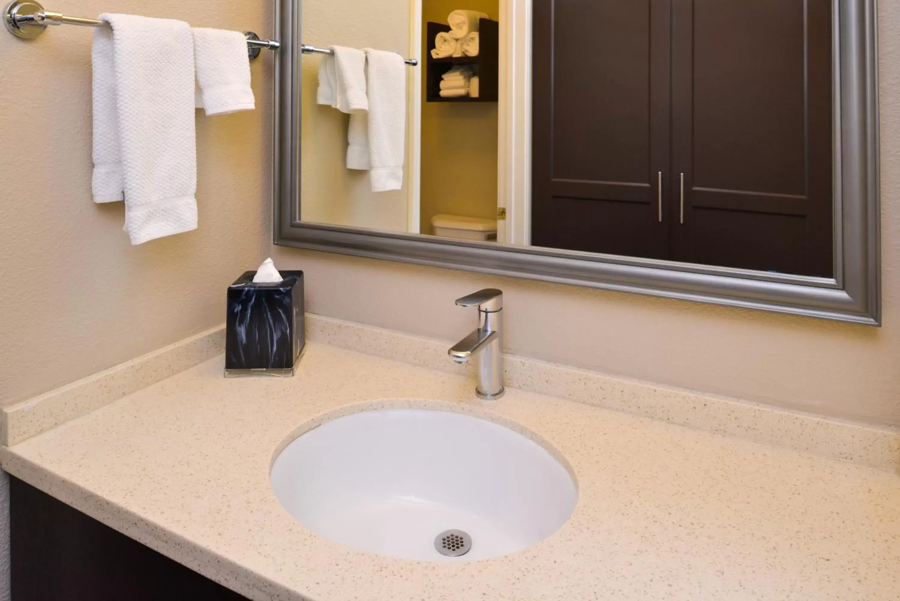 Bathroom in Staybridge Suites Indianapolis-Fishers, an IHG Hotel