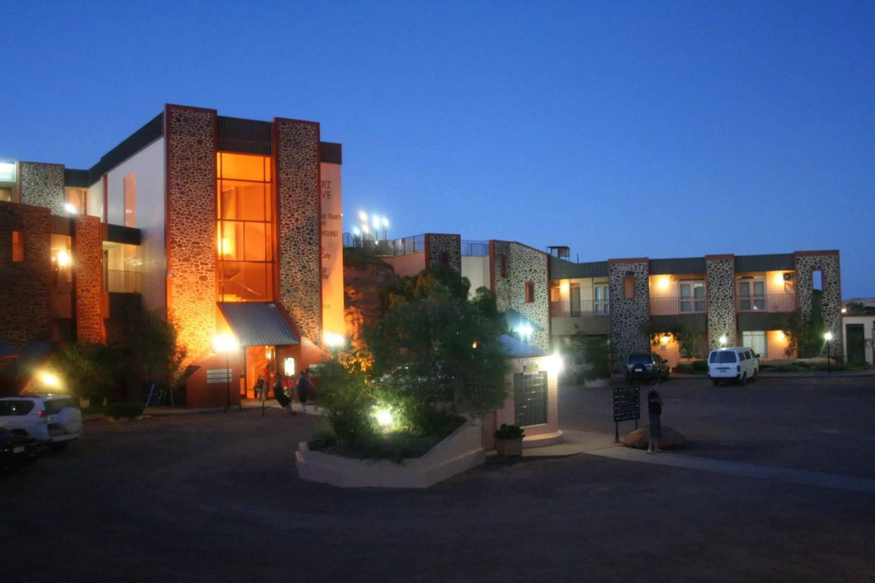 Facade/entrance, Property Building in Desert Cave Hotel