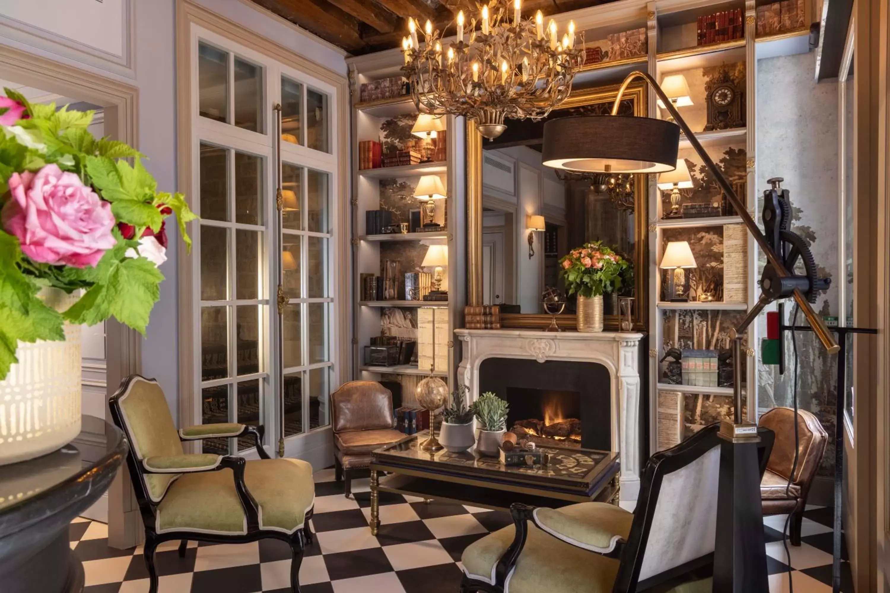 Lobby or reception in Hôtel Vinci Due & Spa Lobby or reception in Hôtel Vinci Due & Spa