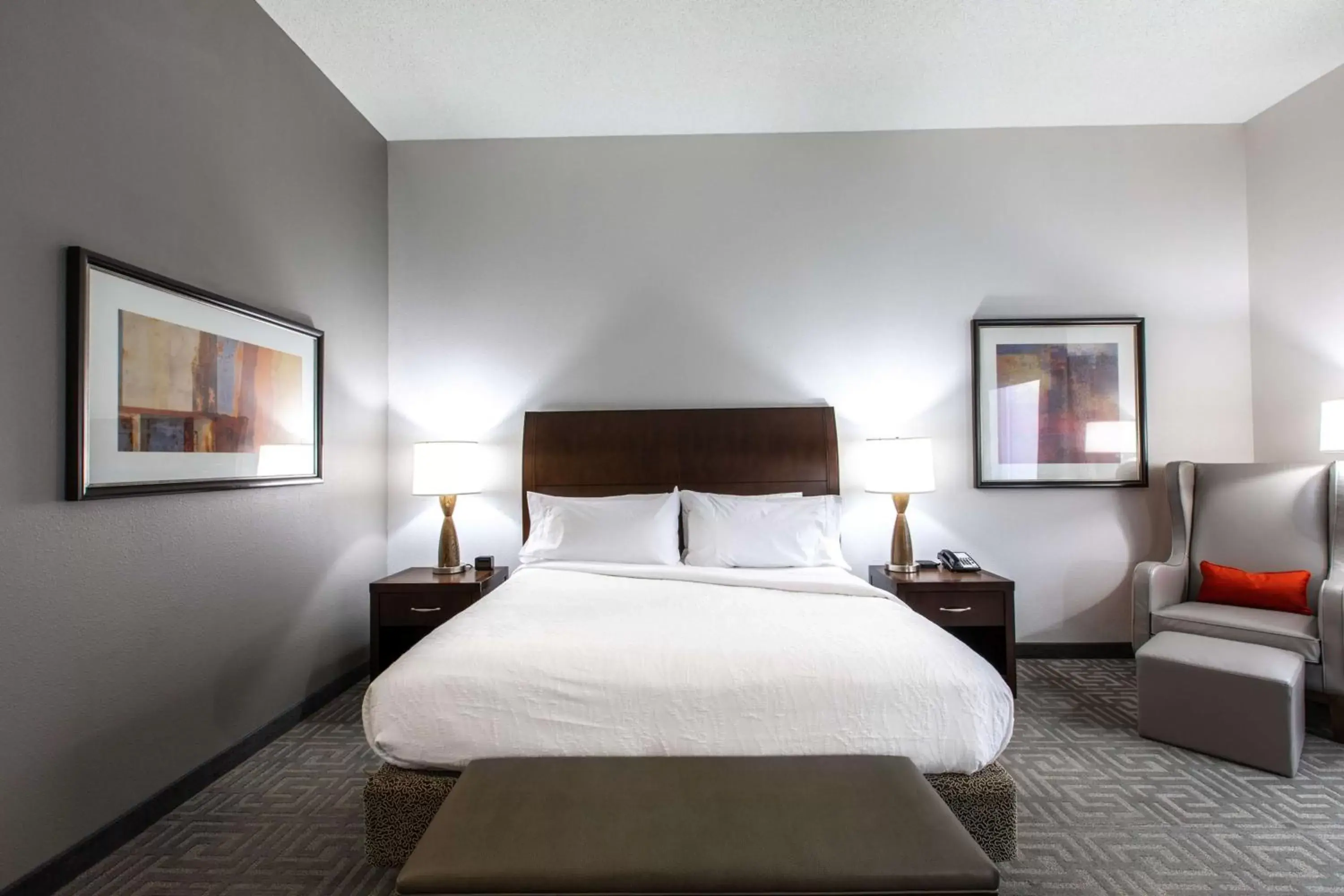 Bed in Hilton Garden Inn Lynchburg Bed in Hilton Garden Inn Lynchburg