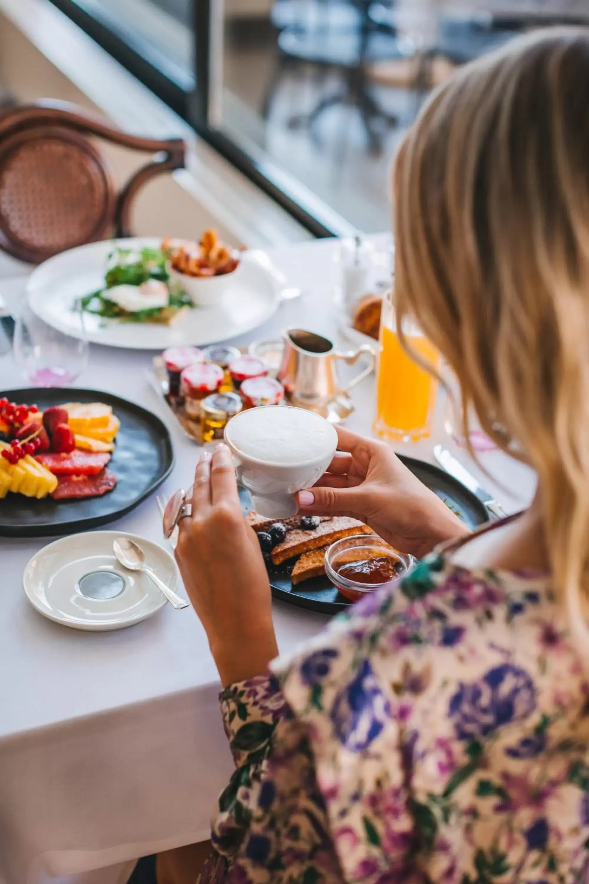 Continental breakfast in Esplanade Zagreb Hotel