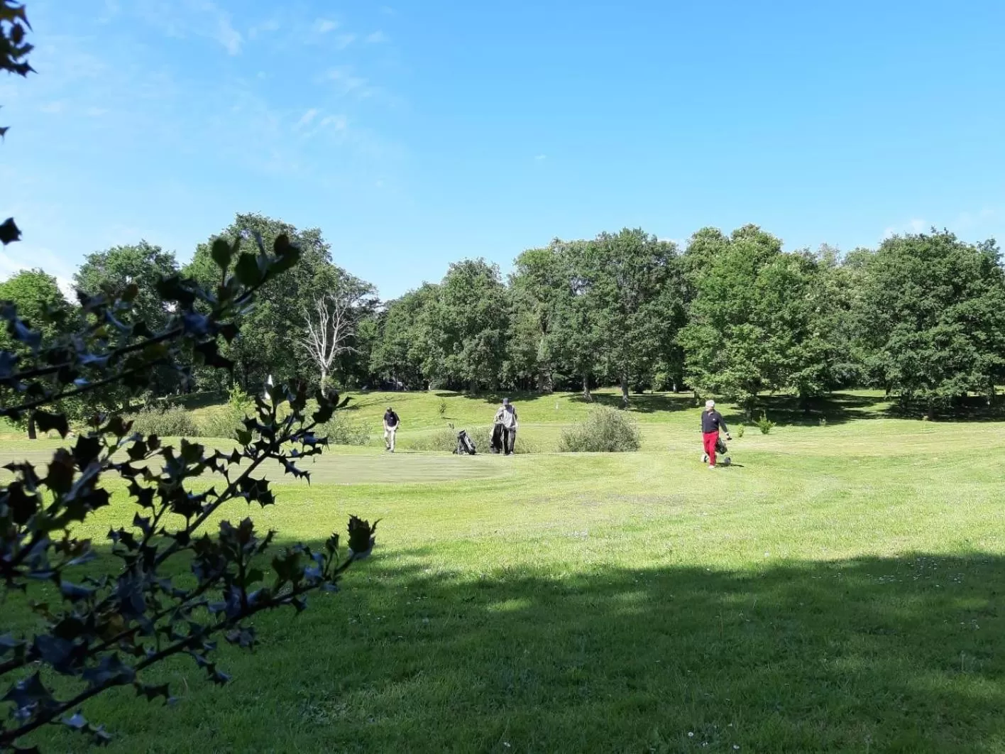 Golfcourse in Hotel Casa de Díaz