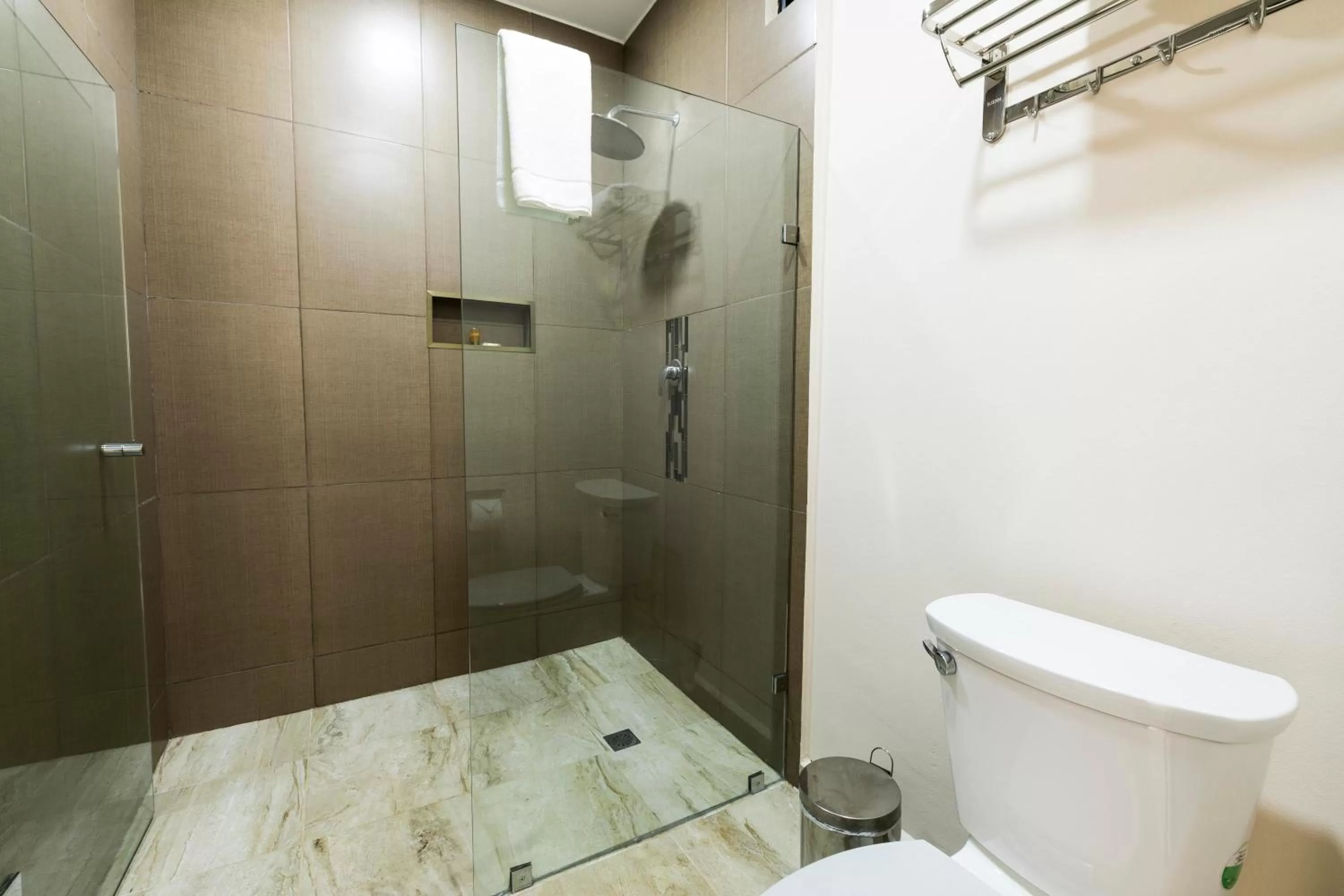 Bathroom in Hotel Los Frailes, Valladolid, Yucatán