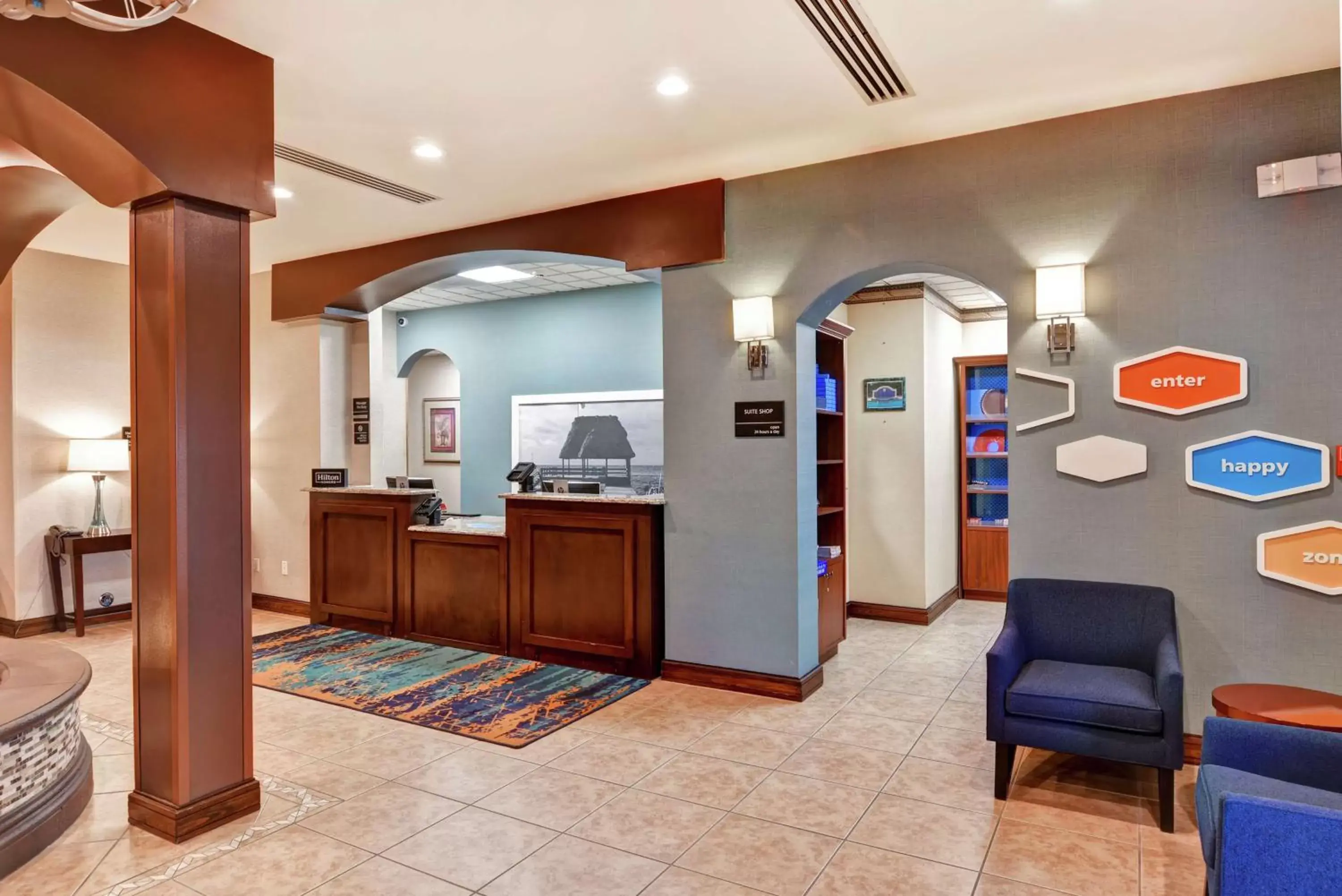 Lobby or reception, Lobby/Reception in Hampton Inn West Palm Beach-Florida Turnpike