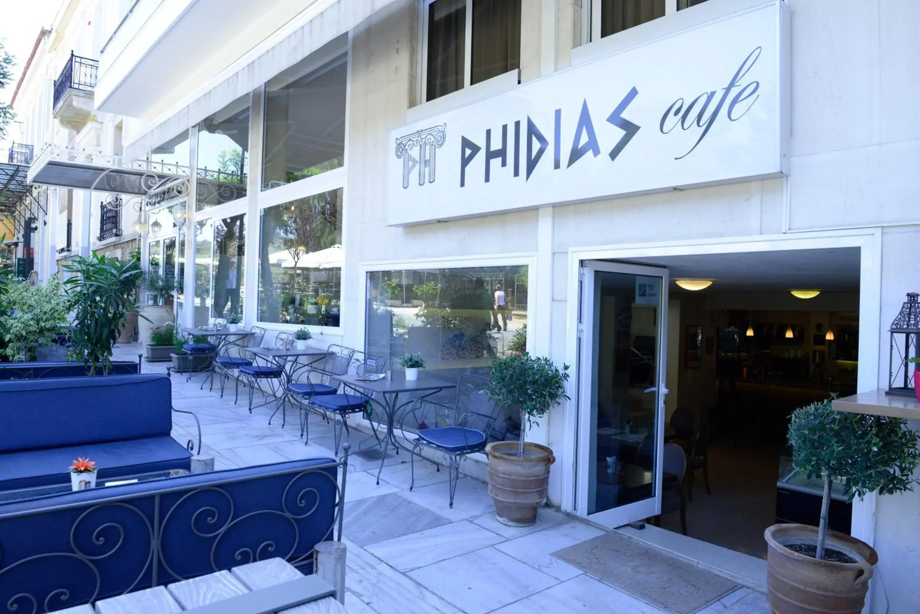 Property logo or sign in Phidias Hotel