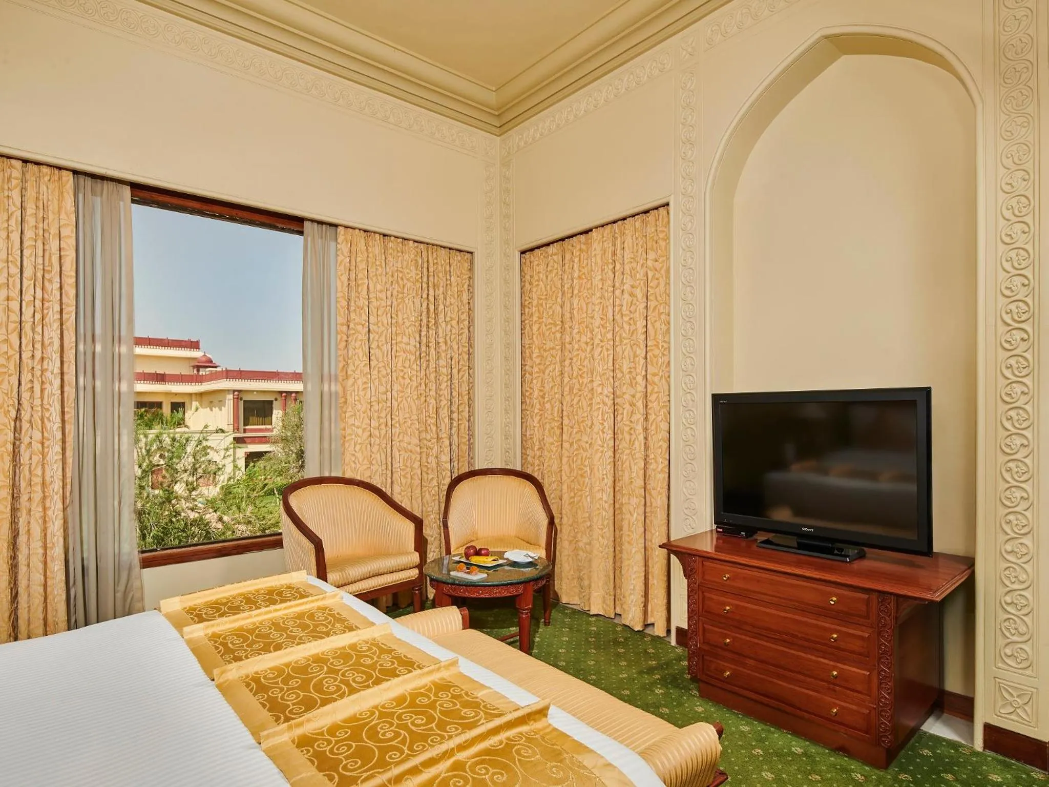 TV and multimedia, Bed in The Ummed Jodhpur Palace Resort & Spa
