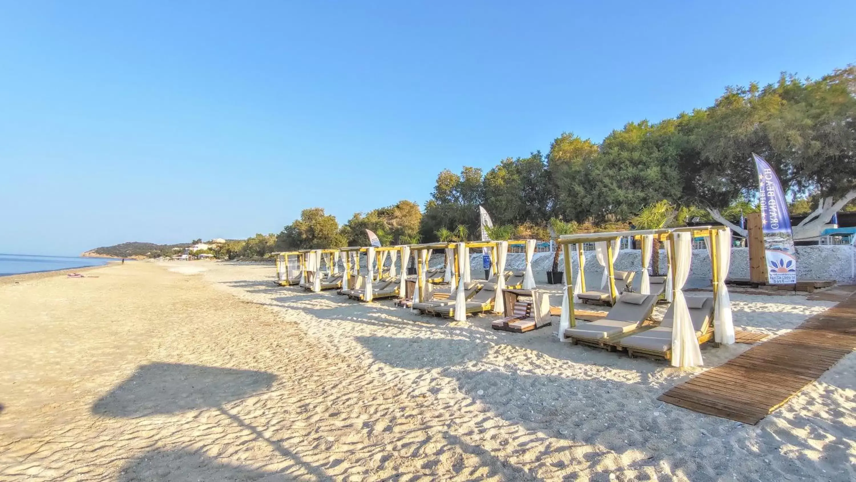 Beach in Thassos Hotel Grand Beach