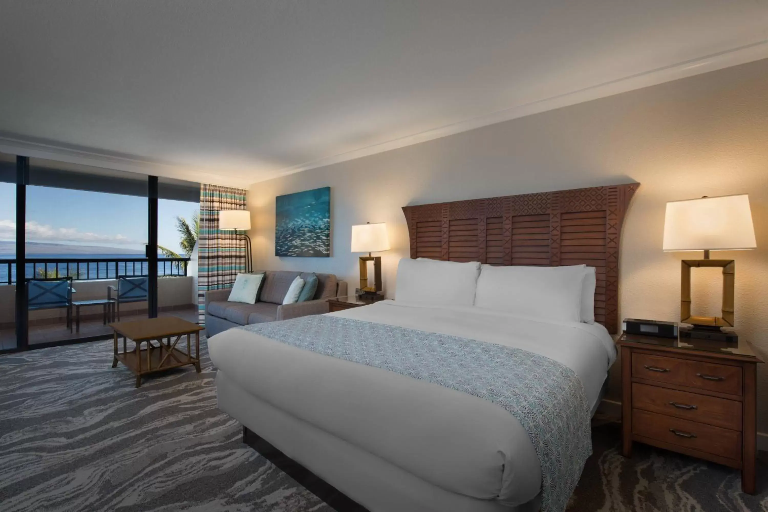 Photo of the whole room, Bed in Marriott's Maui Ocean Club - Molokai, Maui & Lanai Towers