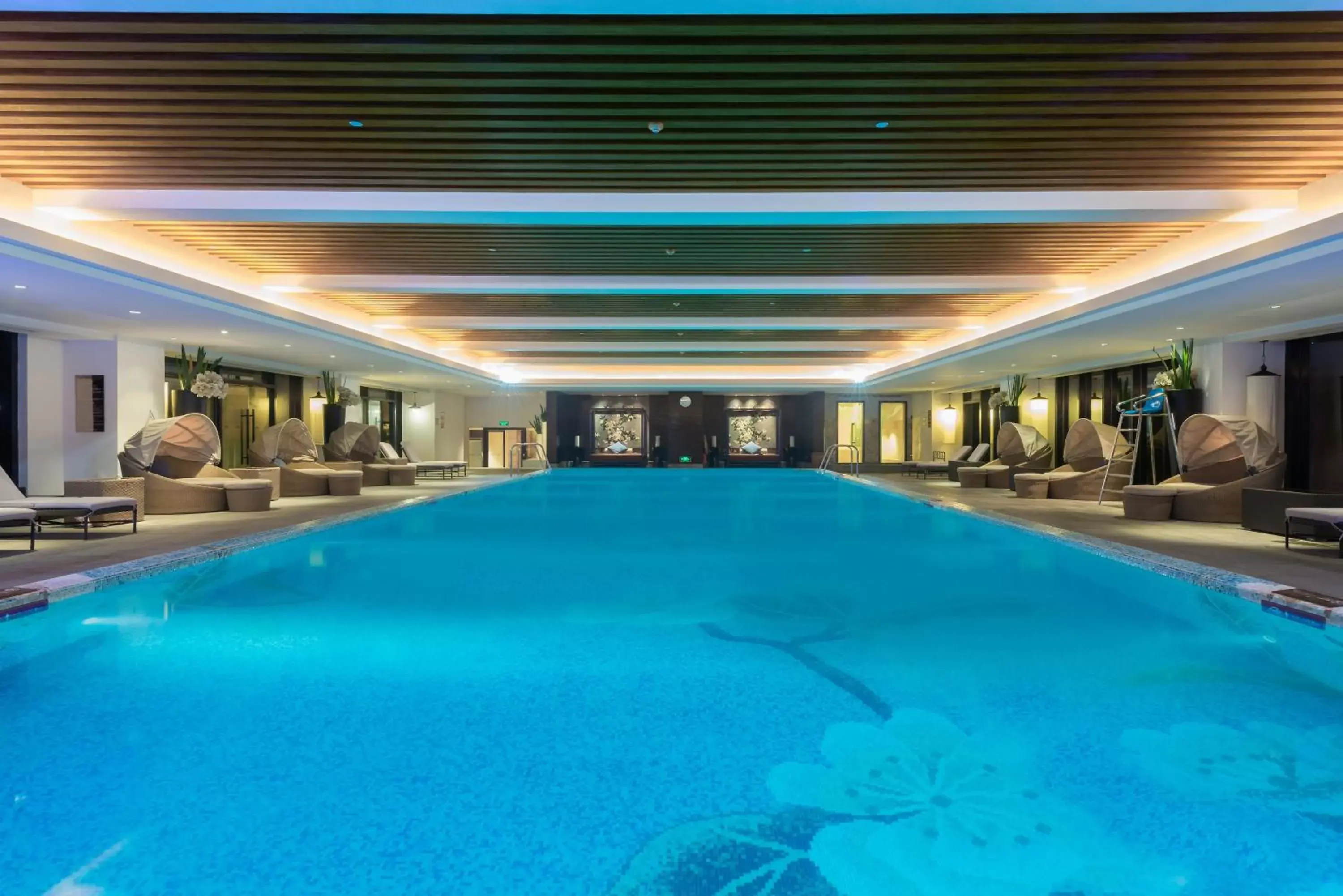 Swimming Pool in Crowne Plaza Chengdu Panda Garden, an IHG Hotel