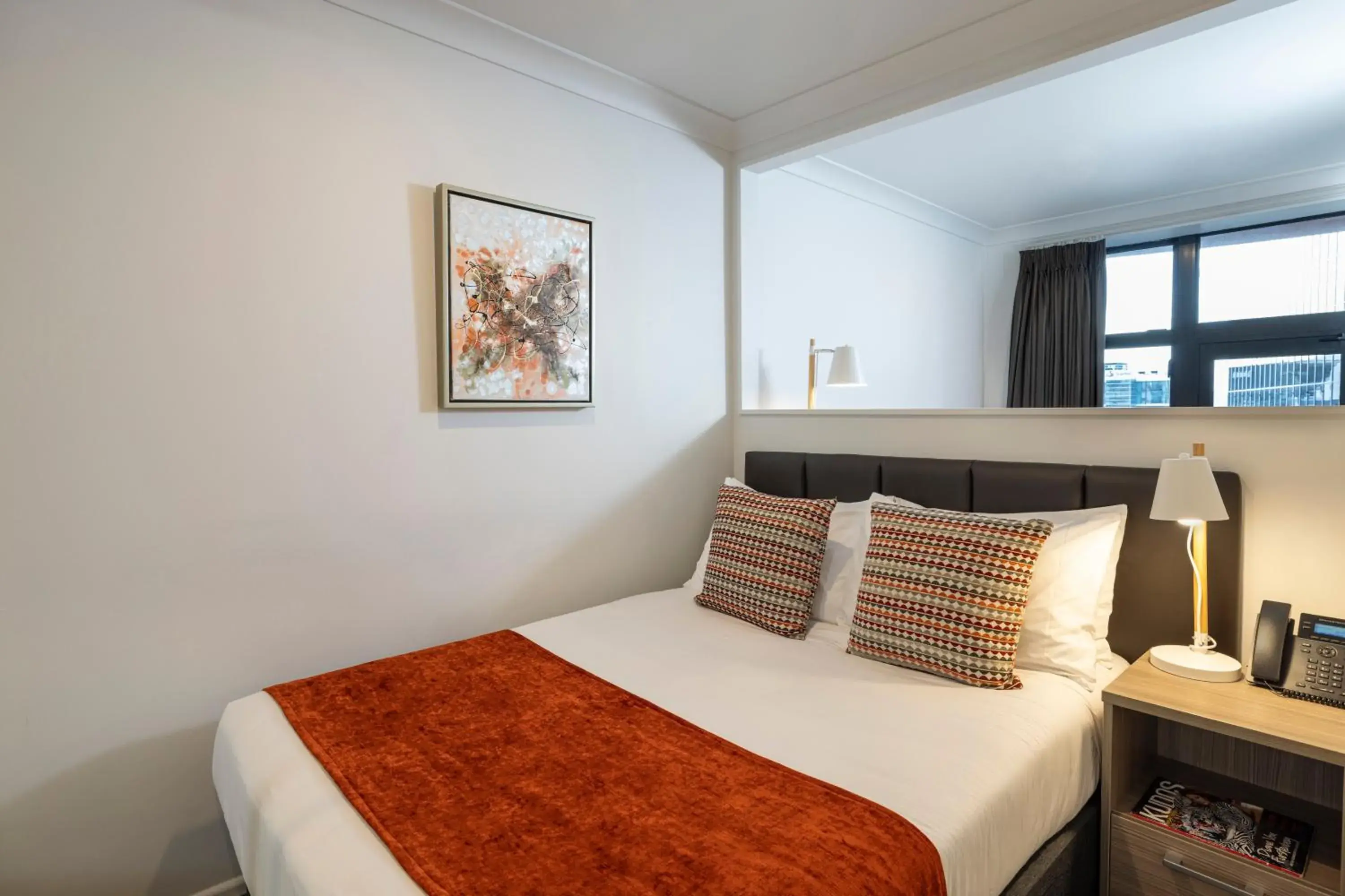 Bed in Quest On The Terrace Serviced Apartments